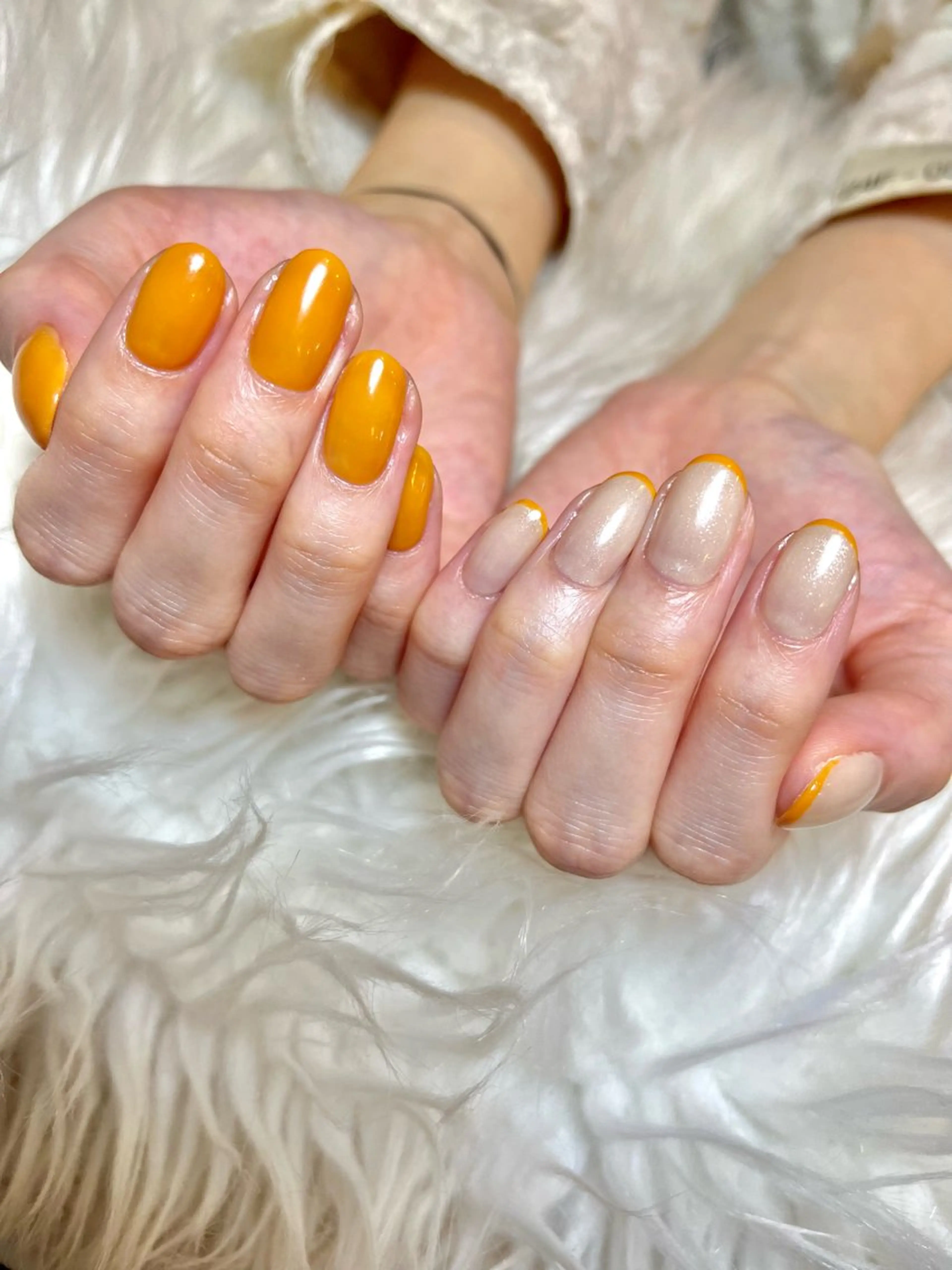 ネイル ワンカラーネイル ハンドネイル プライベートネイルサロン koyubi.所属・新宿御苑前店 島倉のネイルデザイン