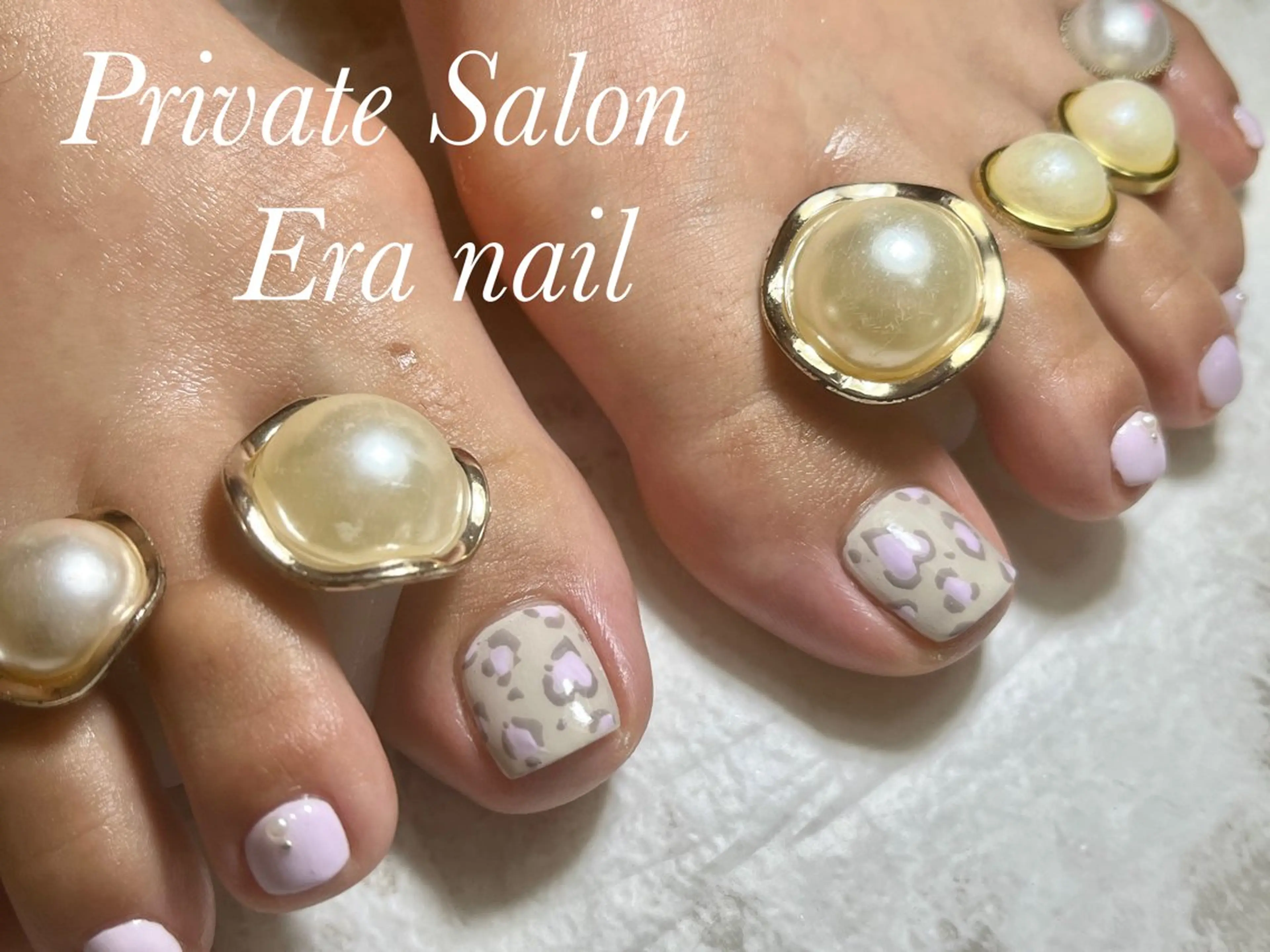ネイル フットネイル フットネイル Era nailのネイルデザイン