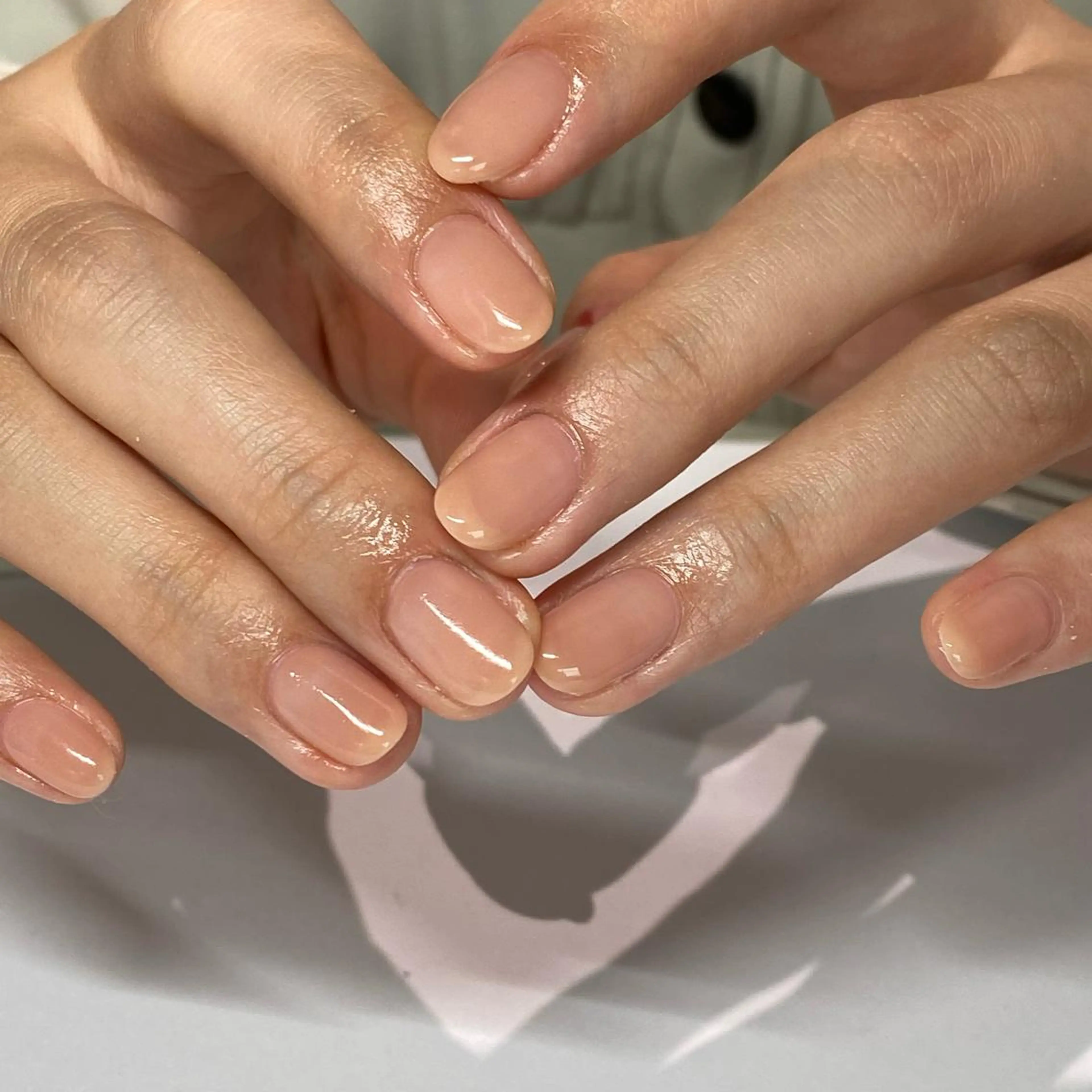 ネイル オフィスネイル ワンカラーネイル ハンドネイル ayana nails所属・nail salon ayanaのネイルデザイン