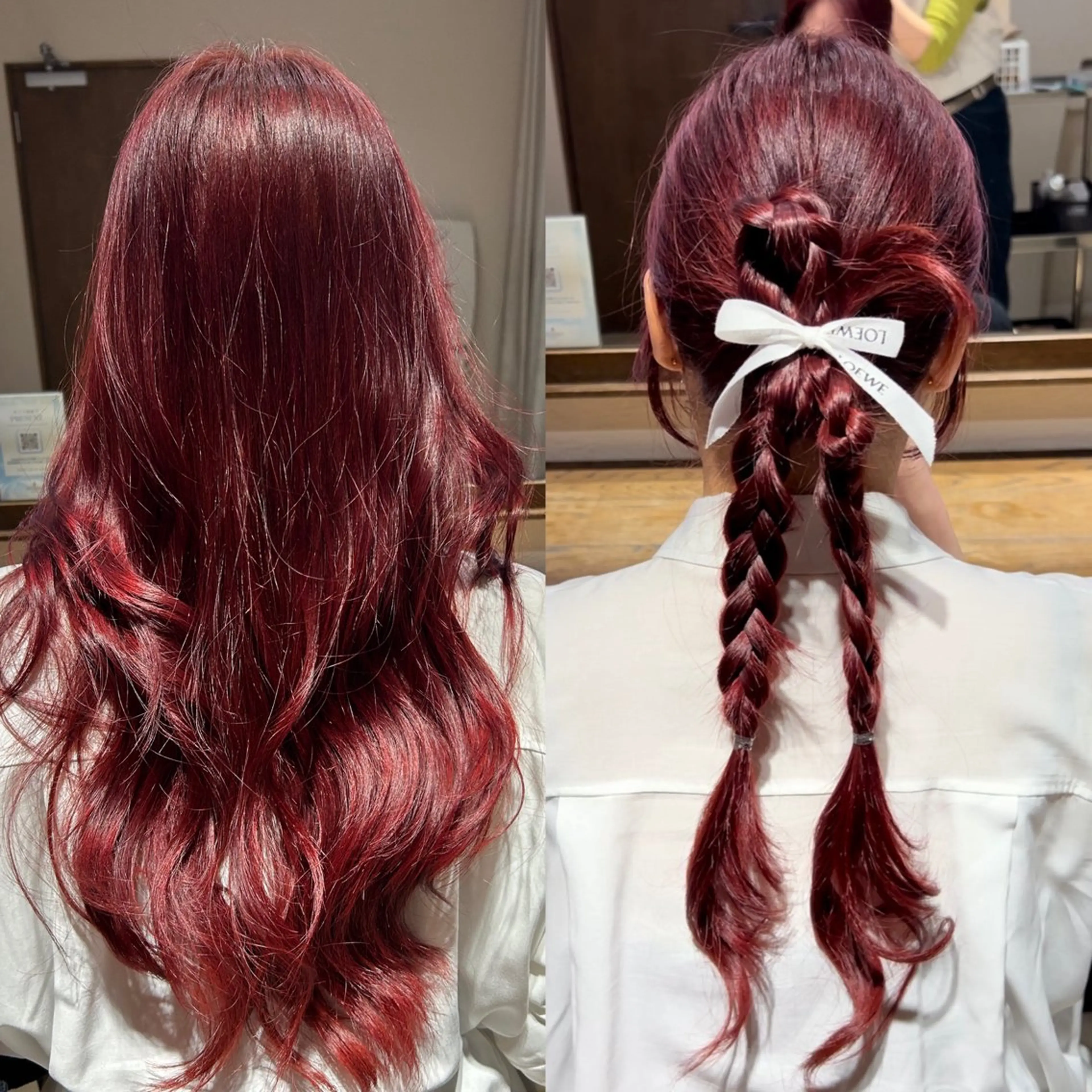 ロング カラー ヘアアレンジ 韓国風ヘア ヘアセット 髙木美緒🌿 レイヤー/アレンジのヘアスタイル