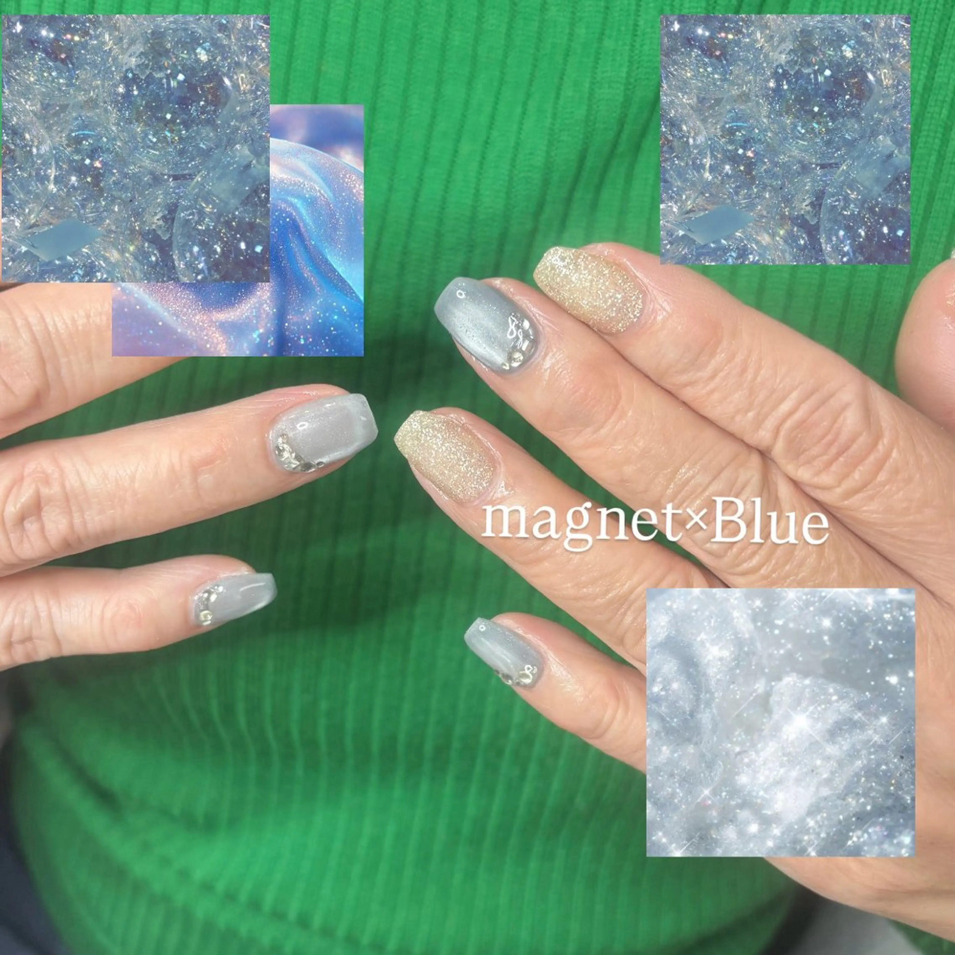 ネイル マグネットネイル Malama Nail所属・Malama Nailのネイルデザイン