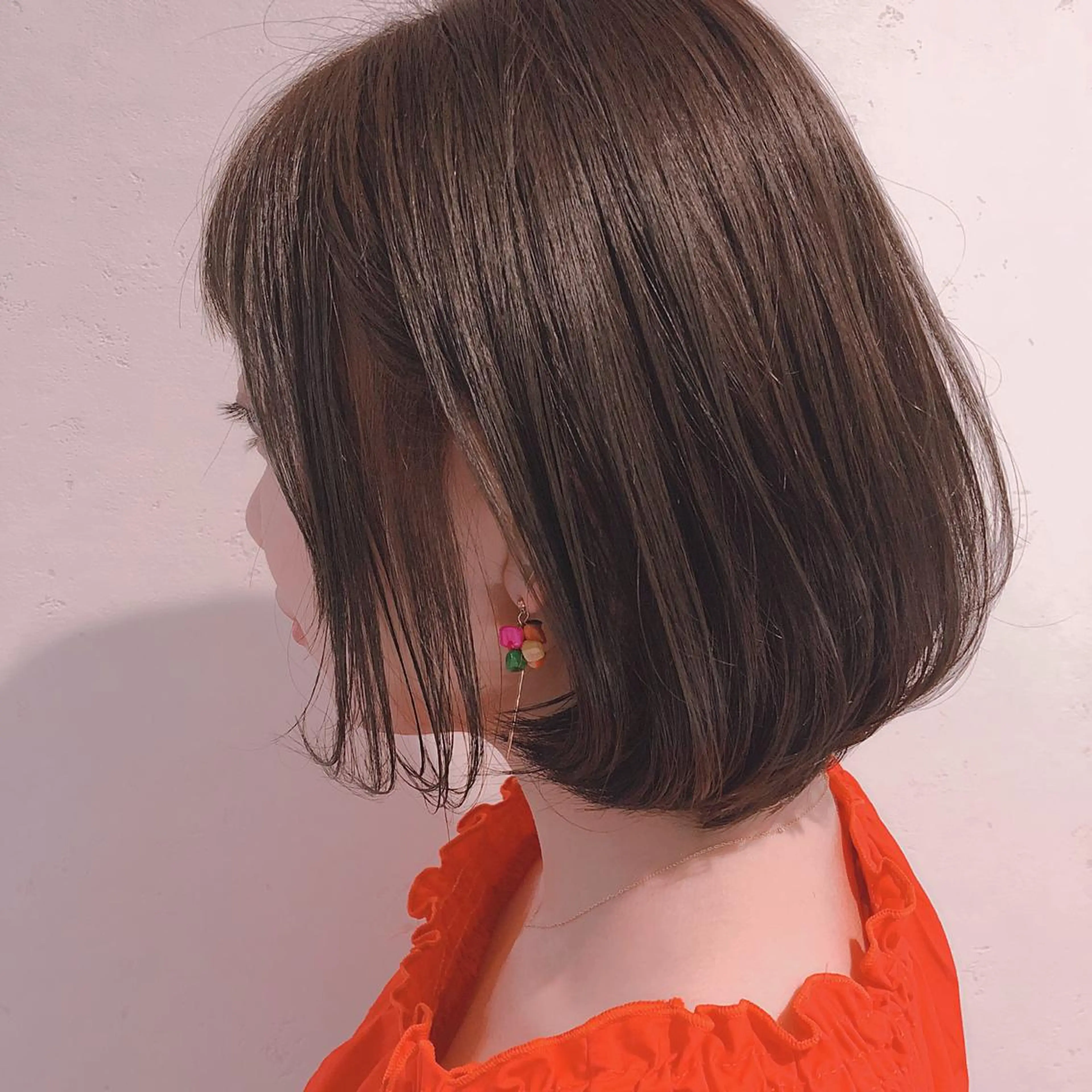 ミディアム カラー The book hand salon所属・伊藤 さやかのヘアスタイル