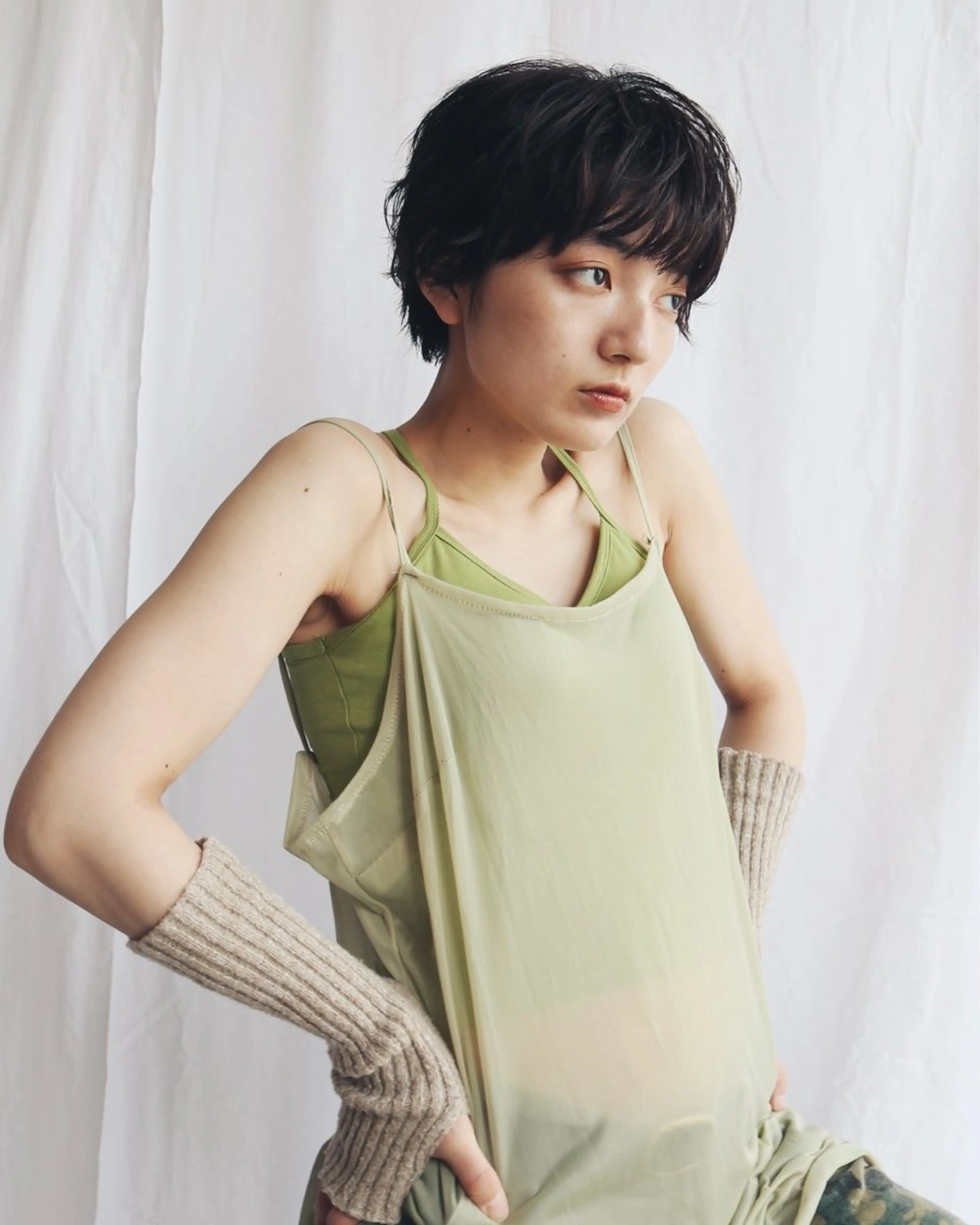 ショート パーマ カット ヘアカラー ショート/ボブ/ パーマ/井上のヘアスタイル