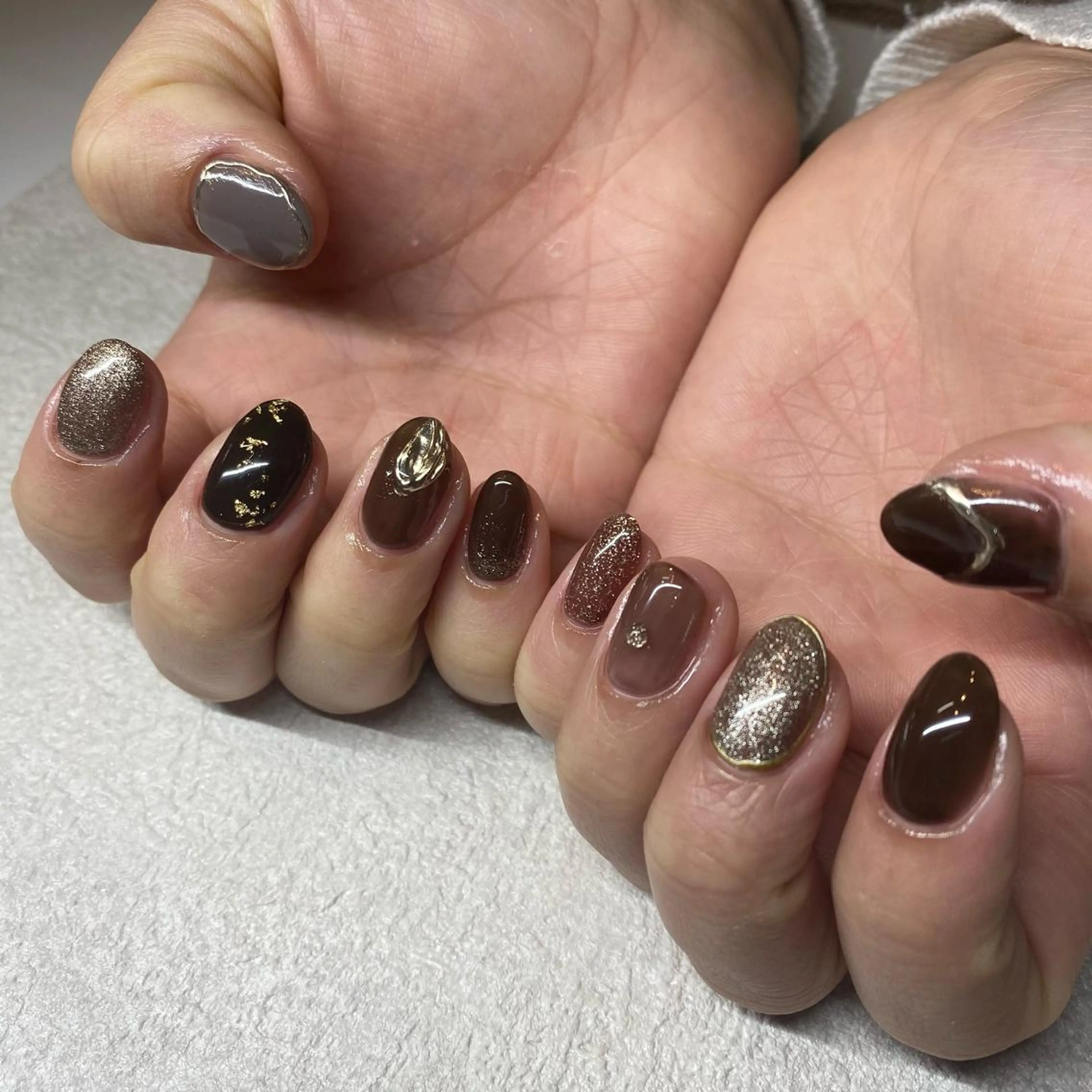 ネイル ハンドネイル NORA nail UMEDAのネイルデザイン