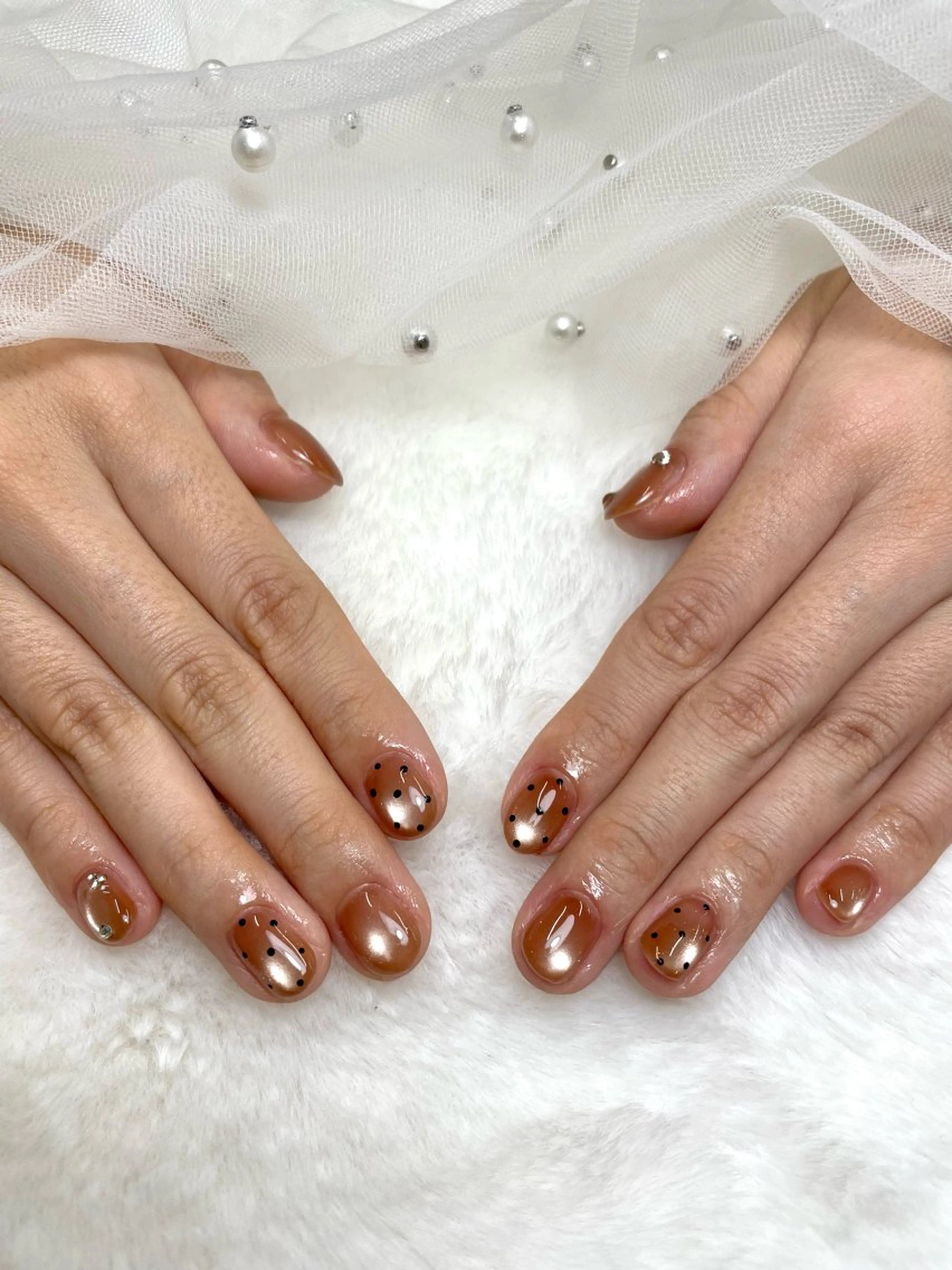 ネイル ハンドネイル 竹 🎋のネイルデザイン