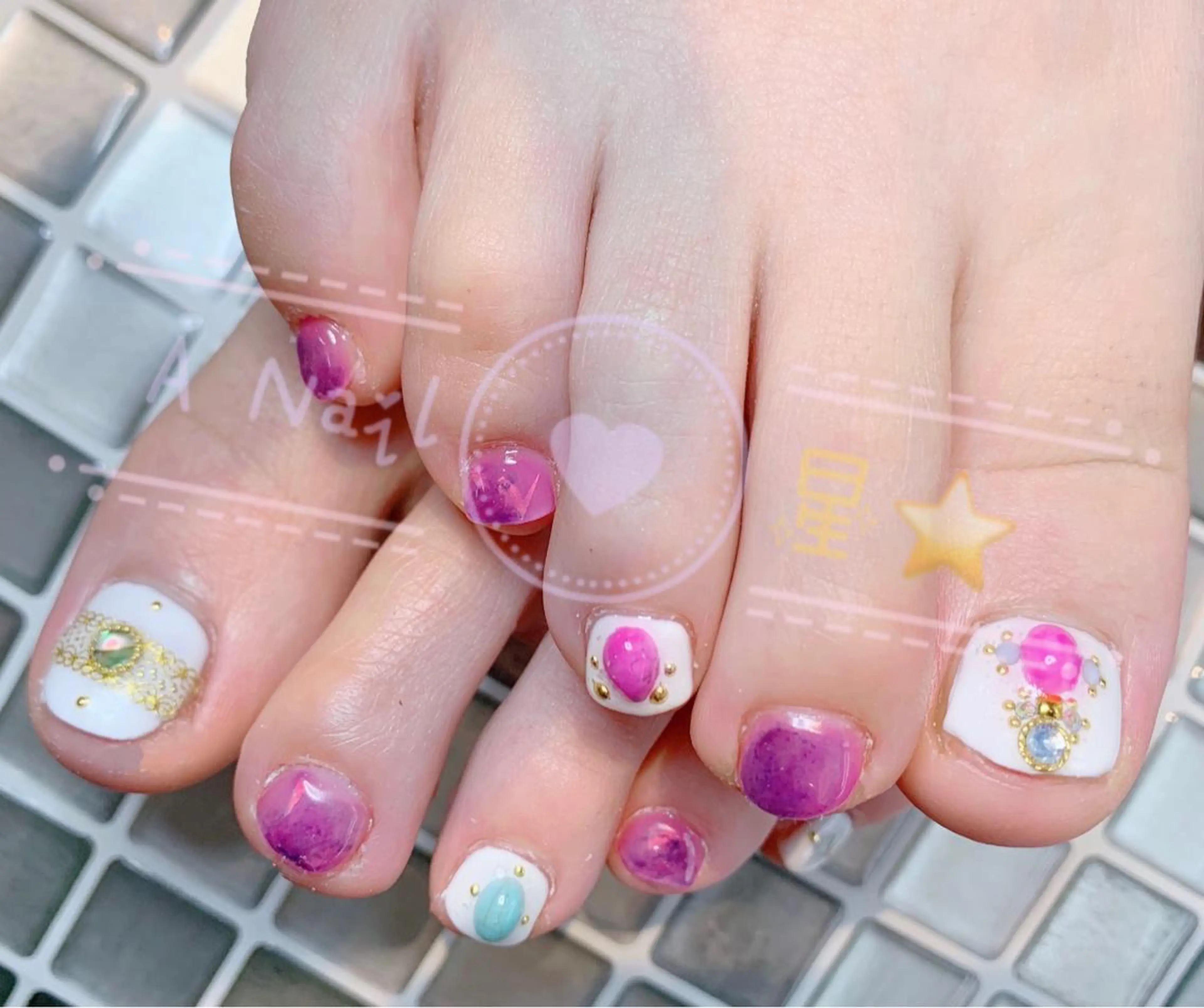 ネイル AIRA  Eyelash&Nail所属・汐 xi.のネイルデザイン