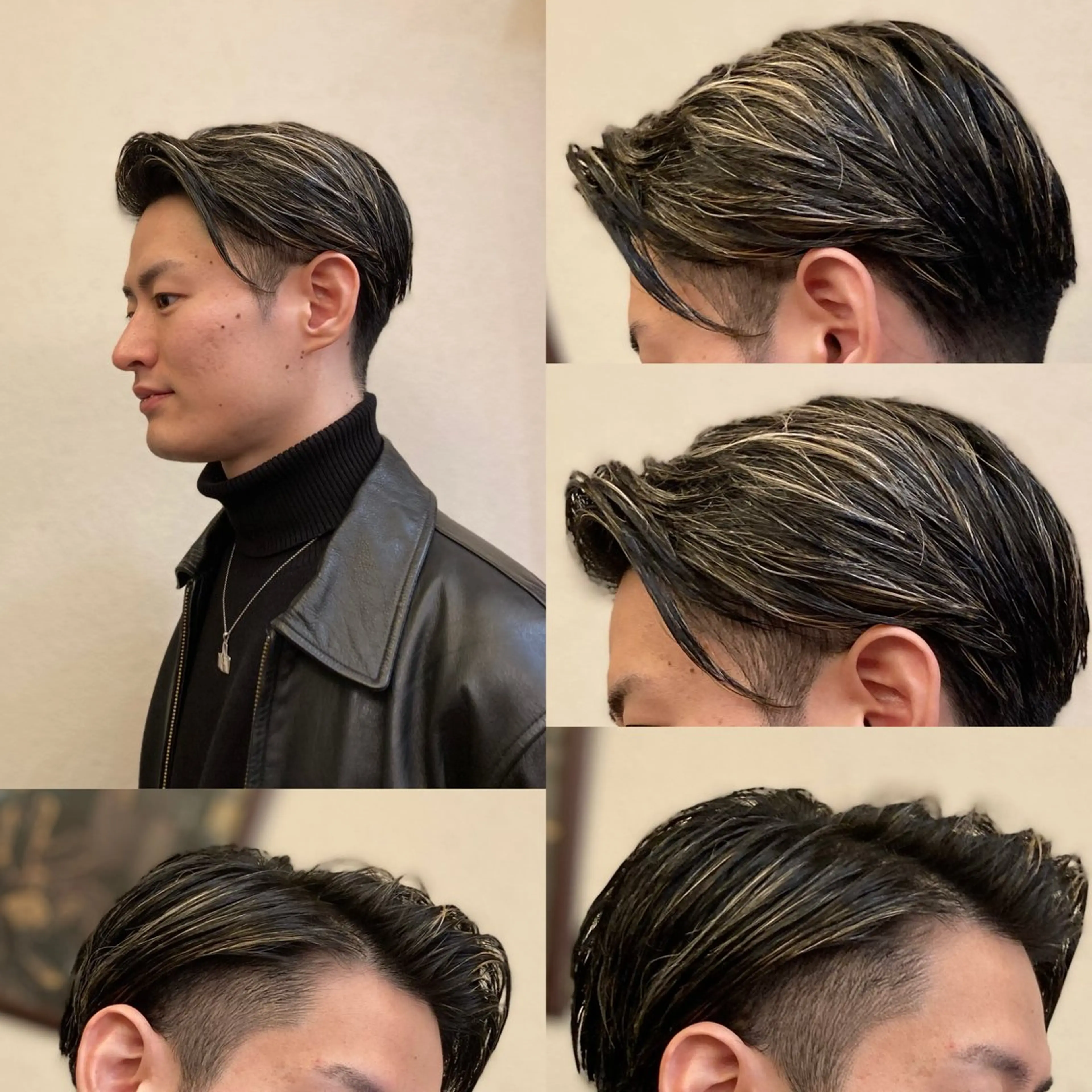 ミディアム 山本 勇希のヘアスタイル