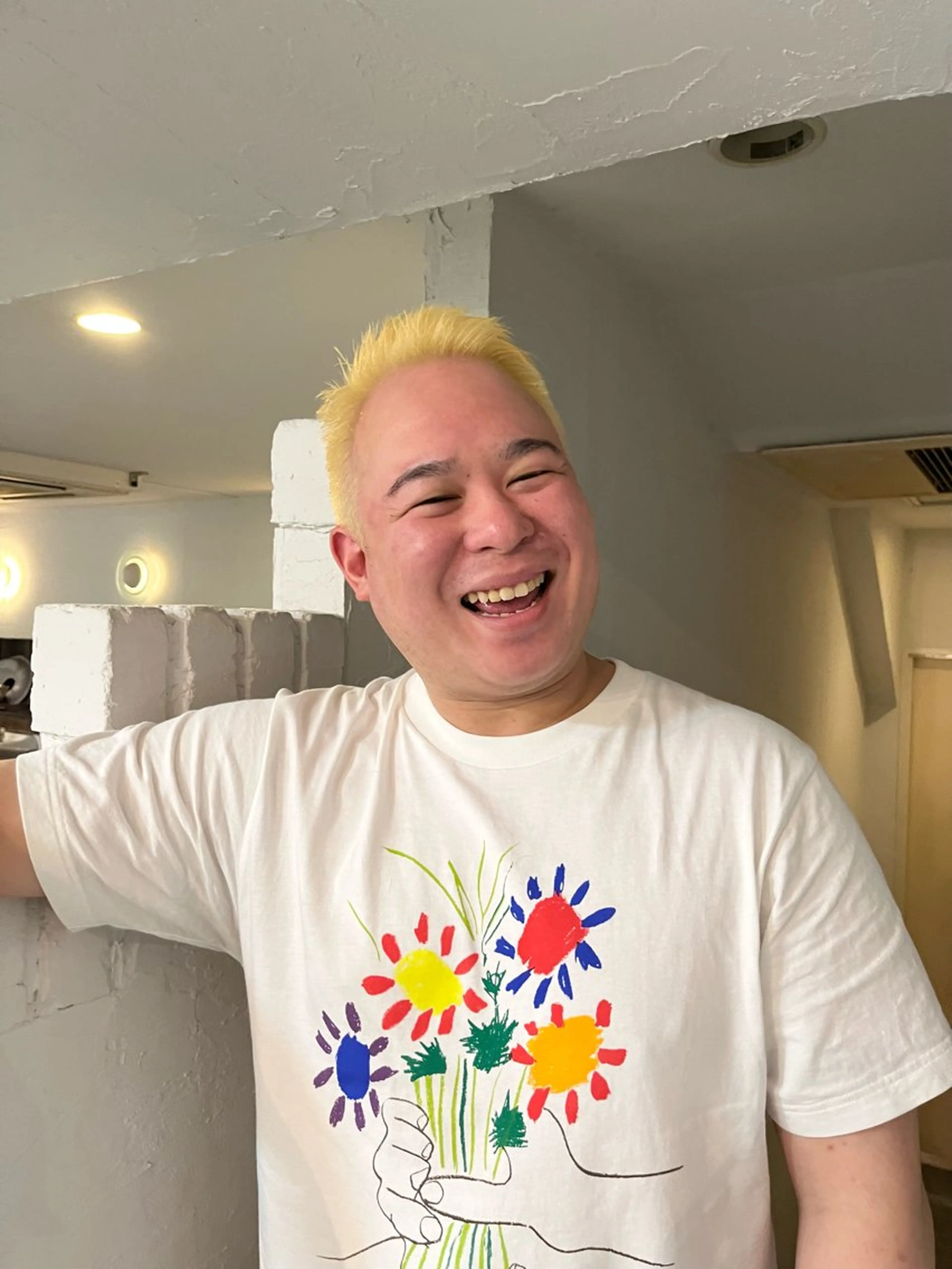 カラー メンズ メンズブリーチ ブリーチ est hair Noel 川崎店所属・大内 さゆりのヘアスタイル