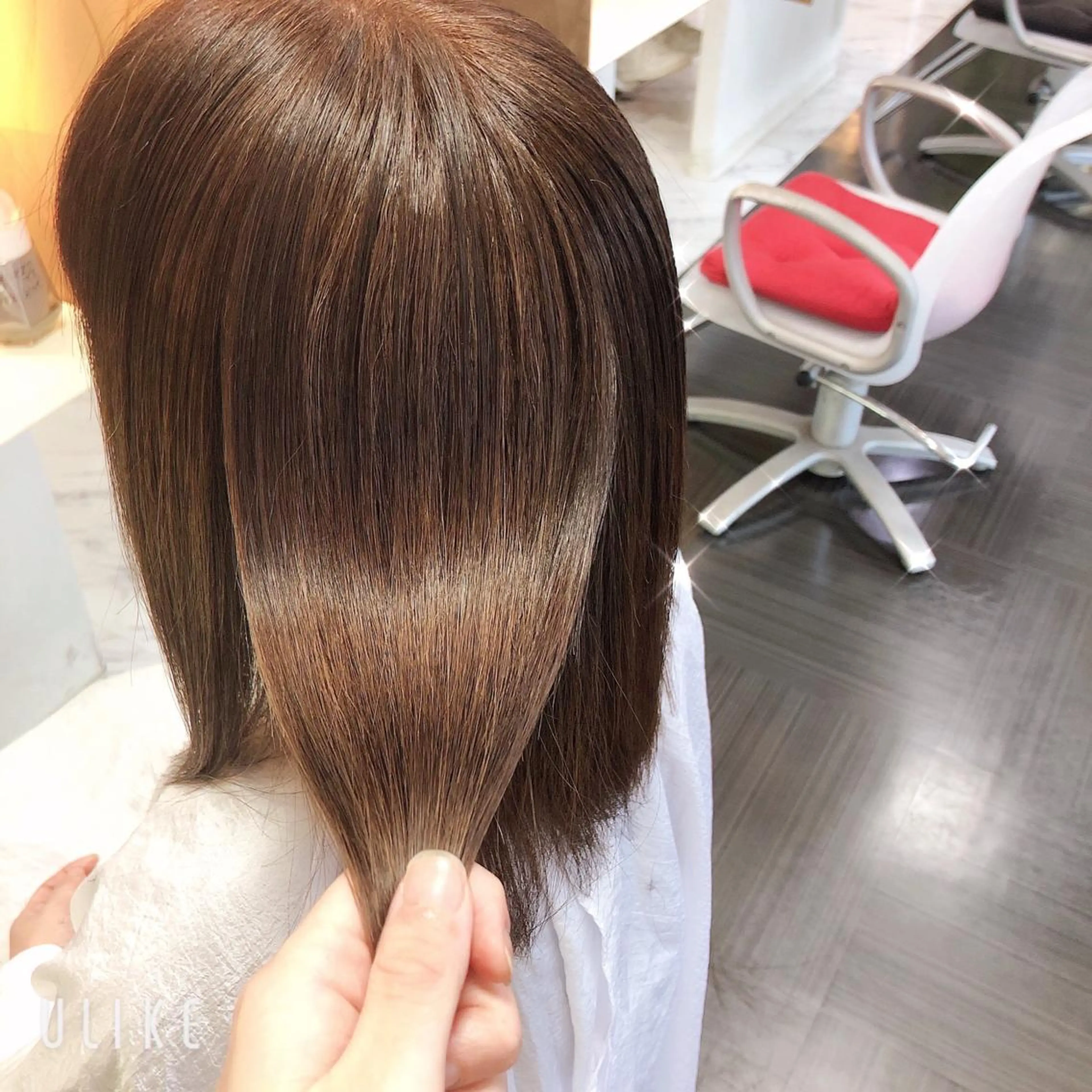 セミロング カット 縮毛矯正 ASMO THE BEAUTY所属・茂原ASMO THE BEAUTY✂︎墨田のヘアスタイル