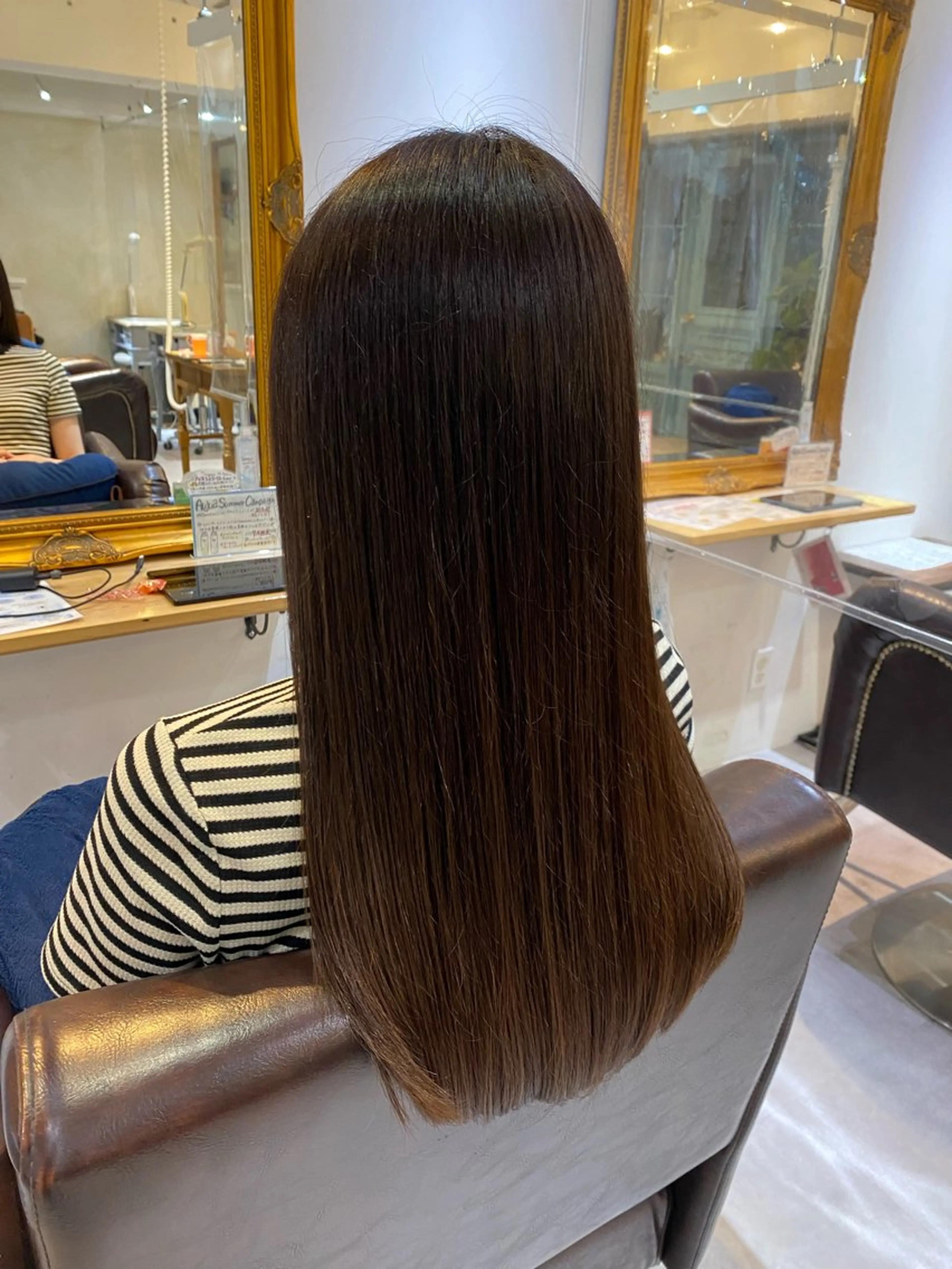 ロング カラー ロング トリートメント abinto total beauty所属・柴田 大輔のヘアスタイル