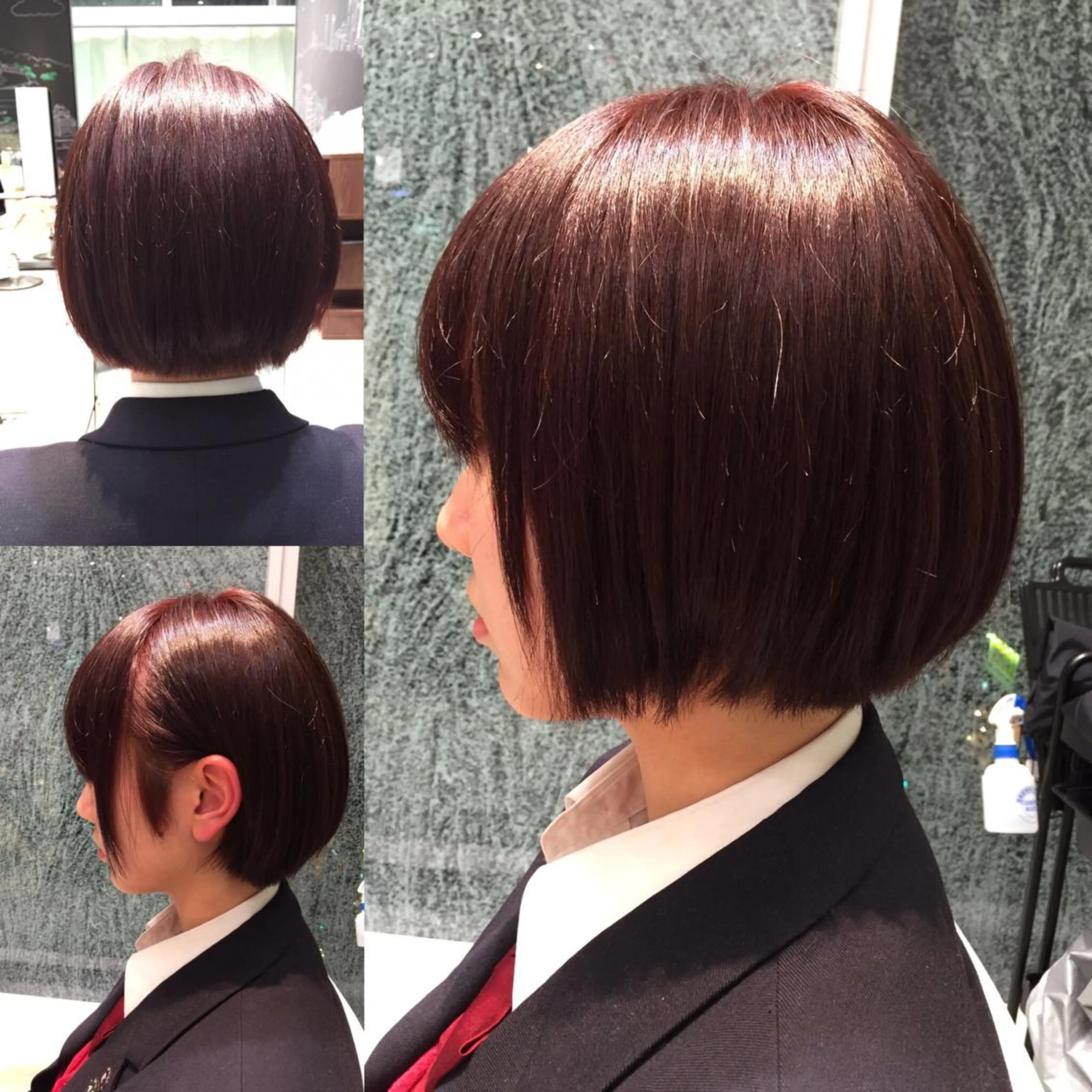 ショート ミディアム カラー ボブ Re:ta KANZOのヘアスタイル