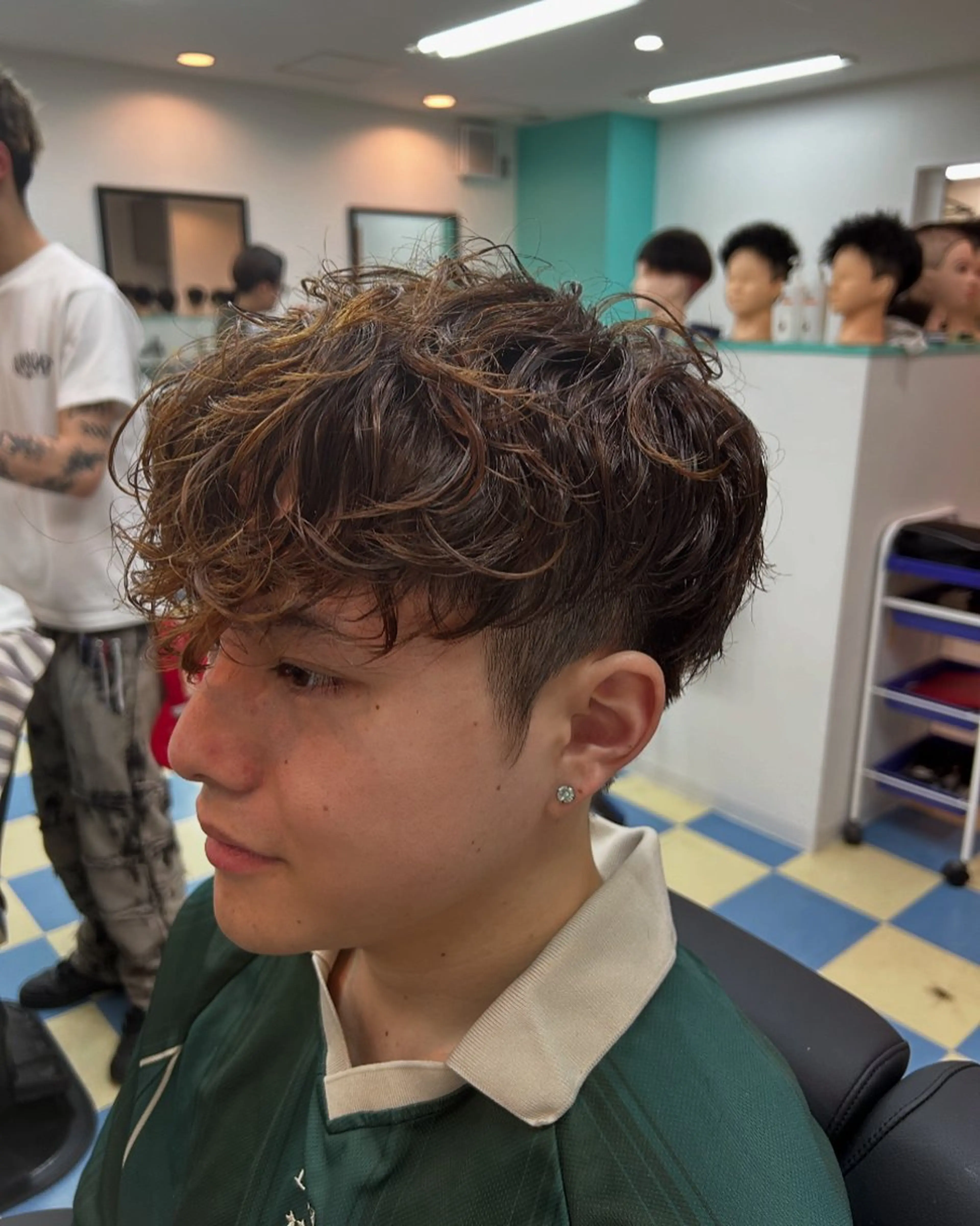 ミディアム CHOP CHOP Barber for gentlemen所属・野畑 颯可のヘアスタイル