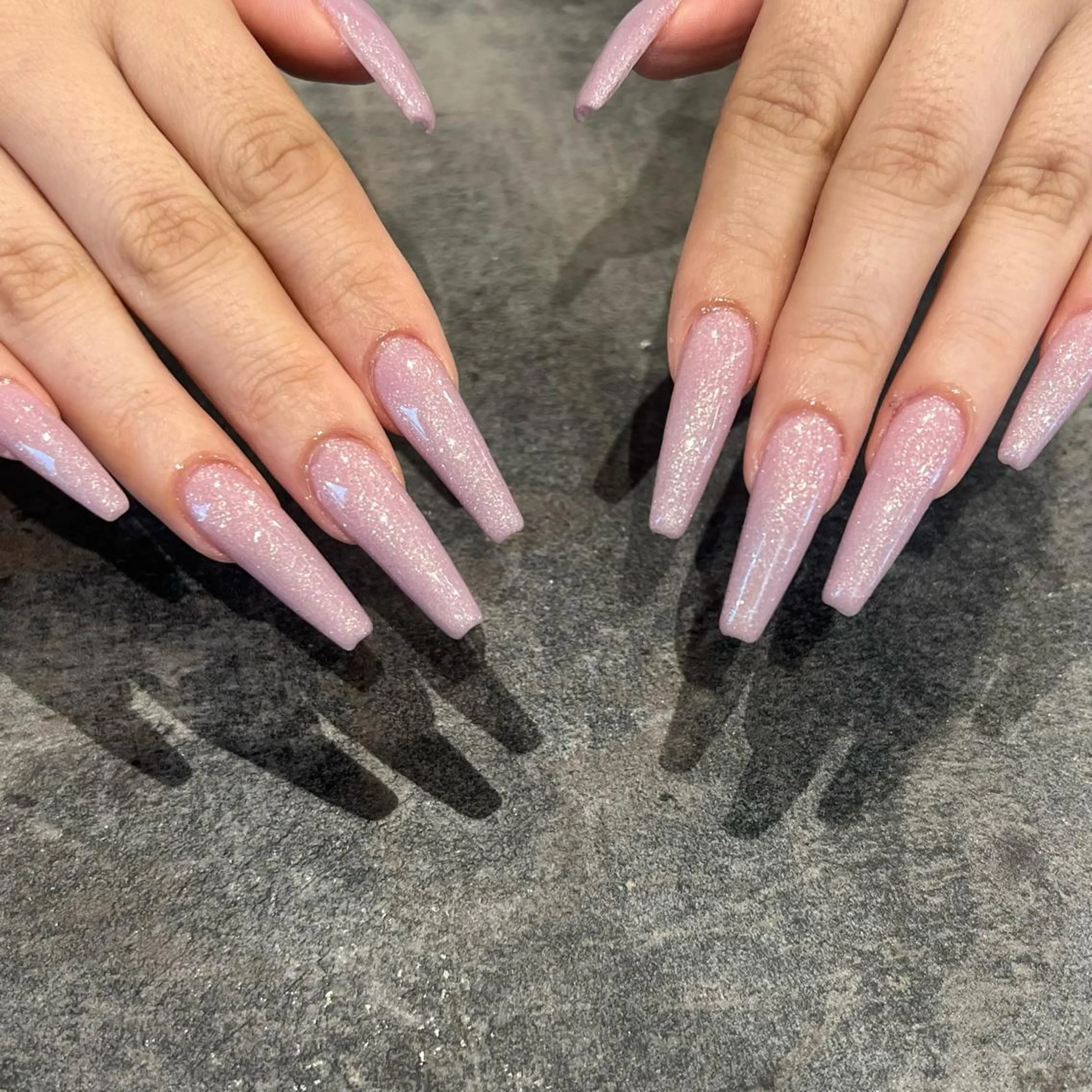 ネイル ロングネイル ハンドネイル 鶴田୨ৎmaison de NALIのネイルデザイン