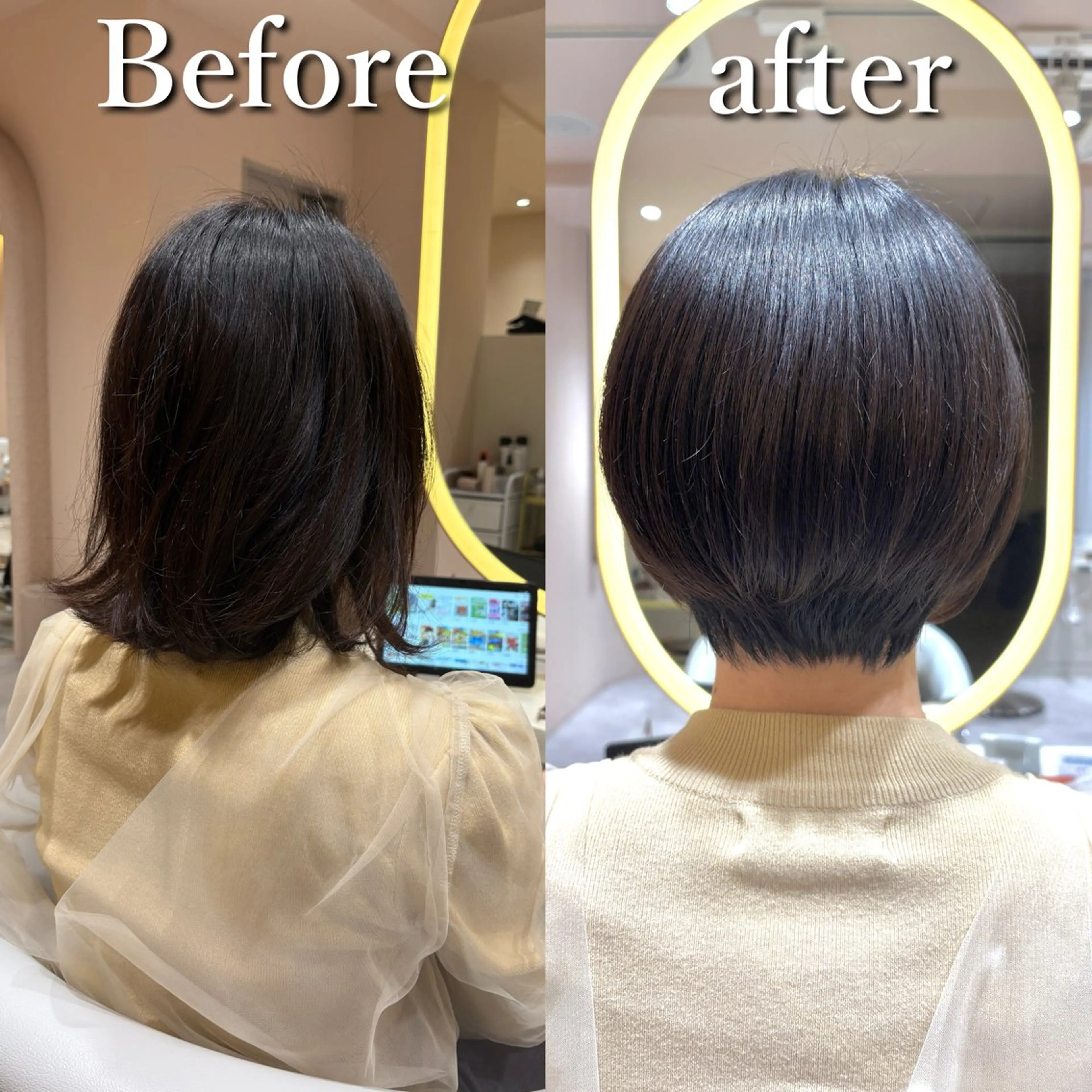 ショート ハイトーン/横浜 /伊藤　怜のヘアスタイル