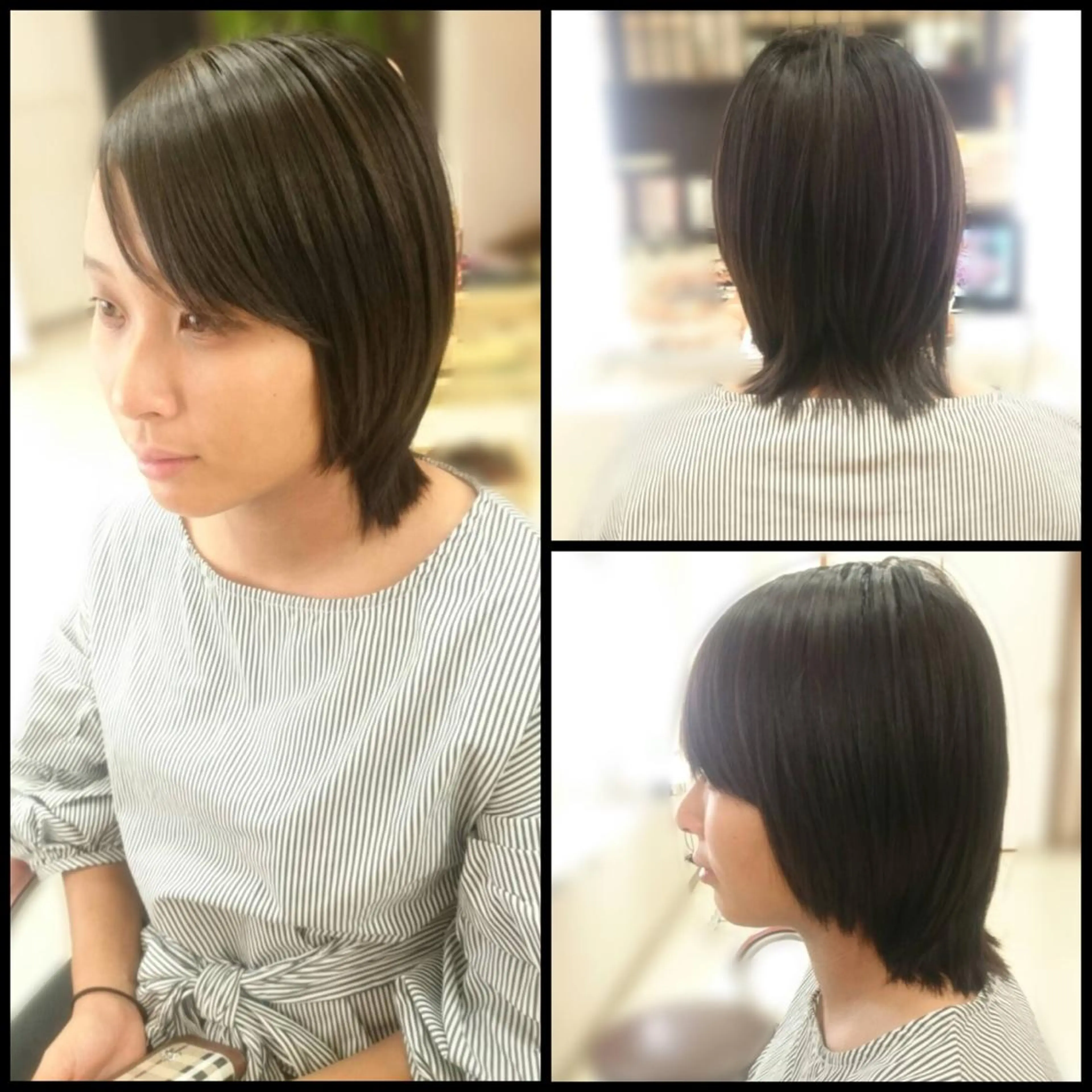 ショート パーマ 縮毛矯正 カット 縮毛矯正 トリートメント Hair VERDEのヘアスタイル