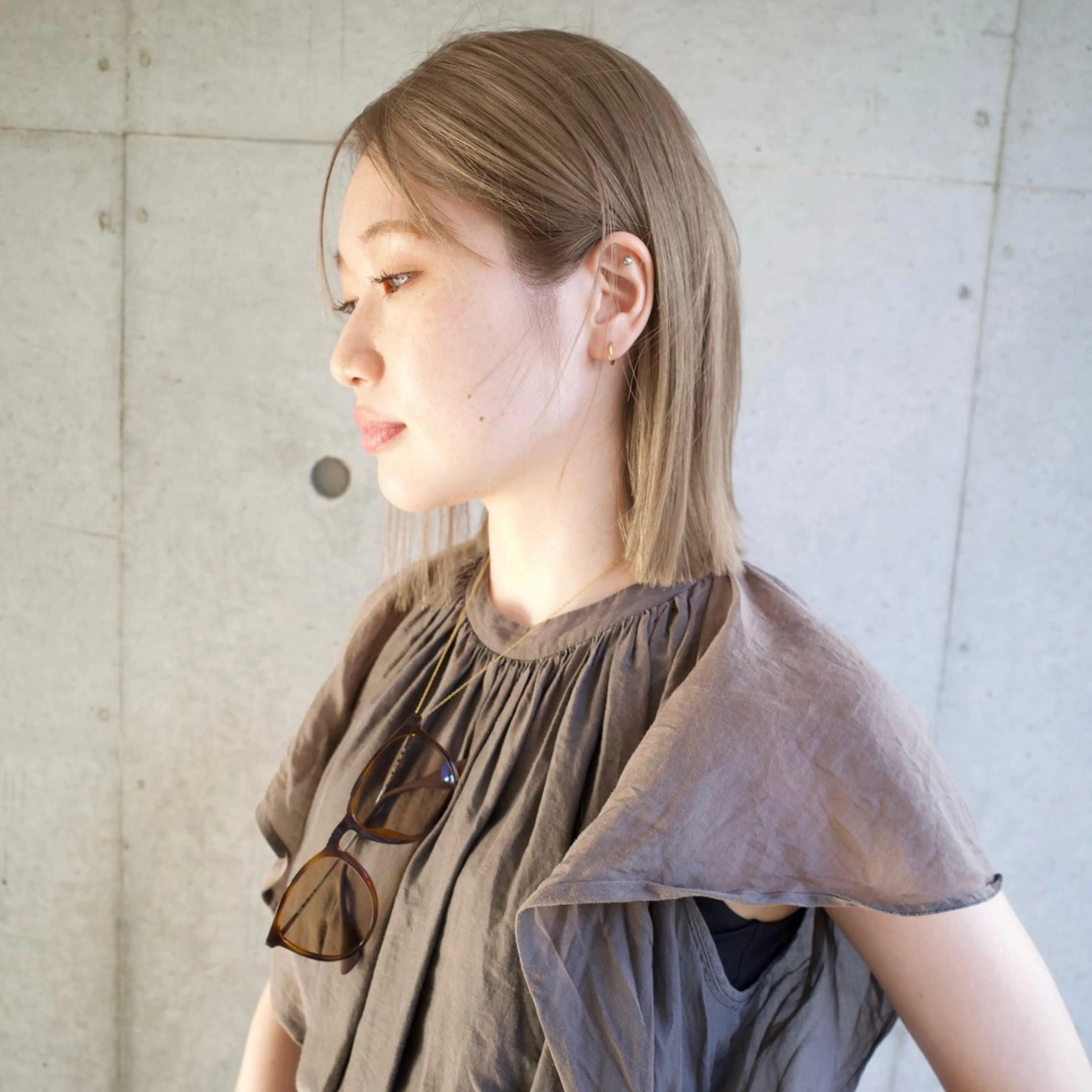 ショート カラー uchiyama kenのヘアスタイル