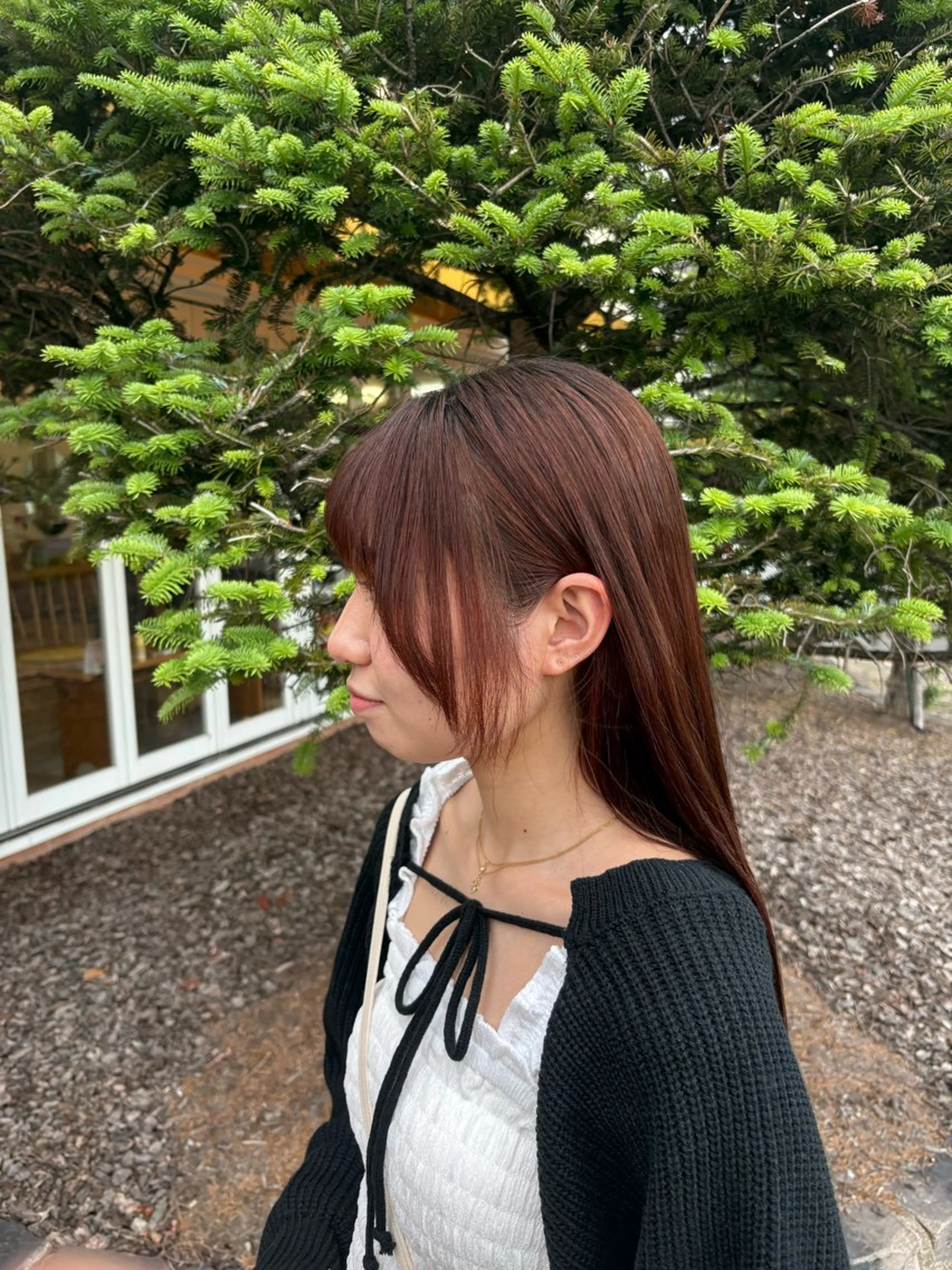 ロング 縮毛矯正 Flat /rina🧸のヘアスタイル