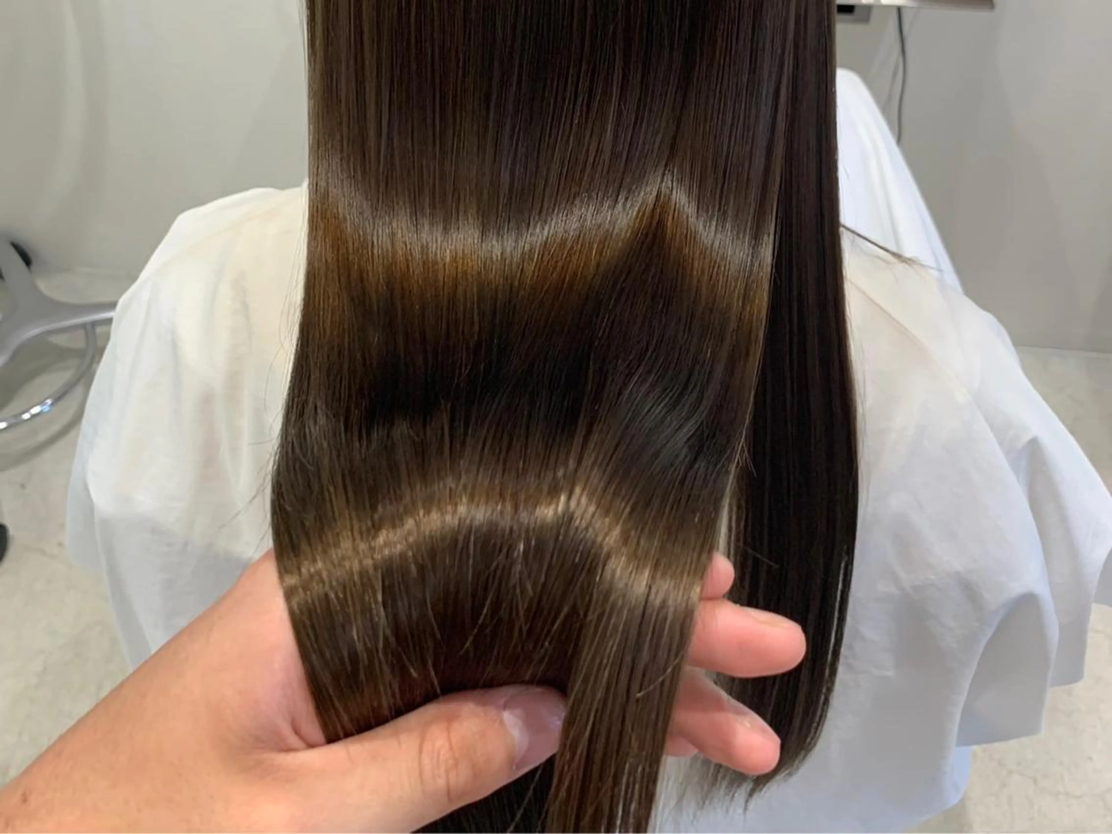 ロング カラー 寺尾 遥のヘアスタイル