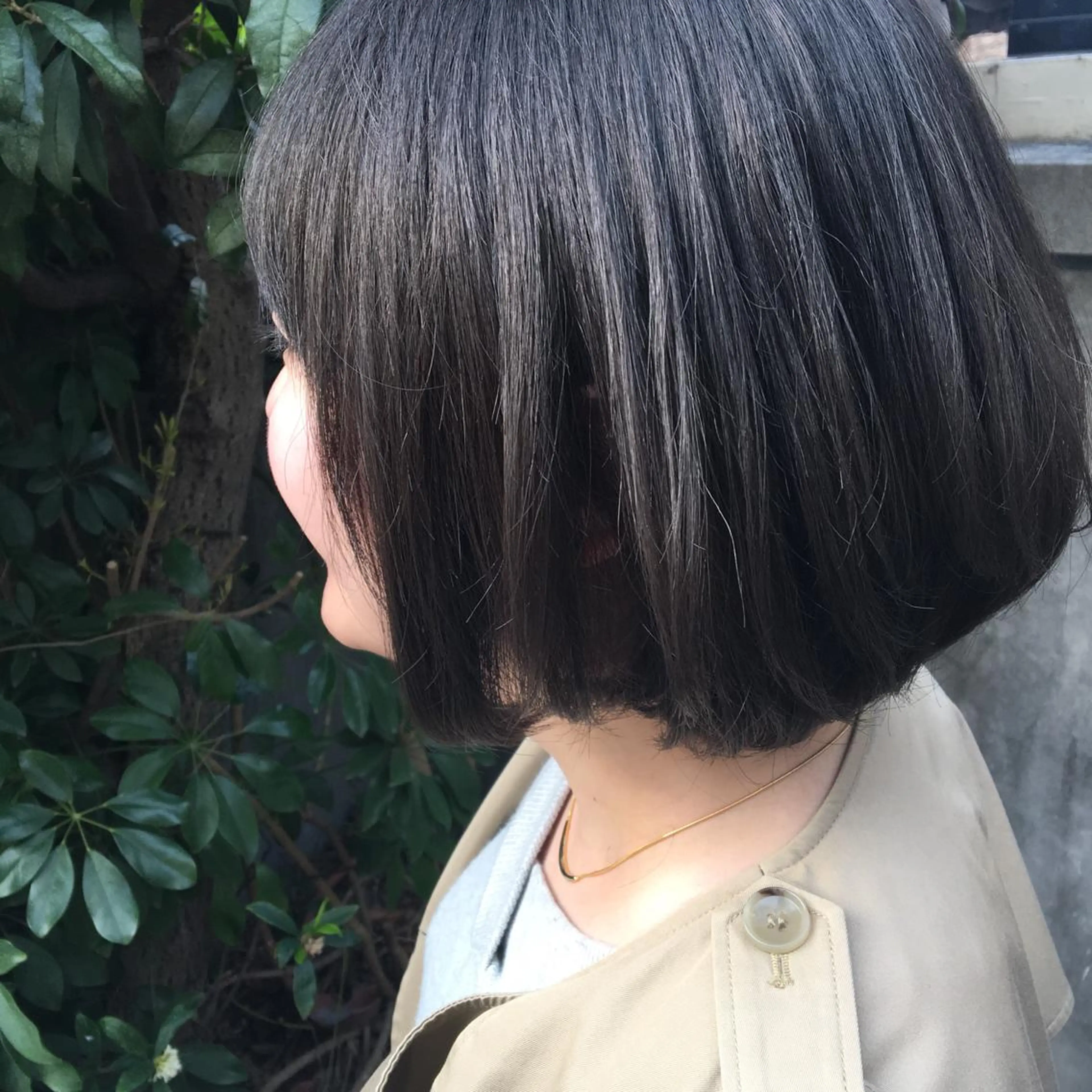 ミディアム カラー THE DAY所属・AKI HASHIMOTOのヘアスタイル
