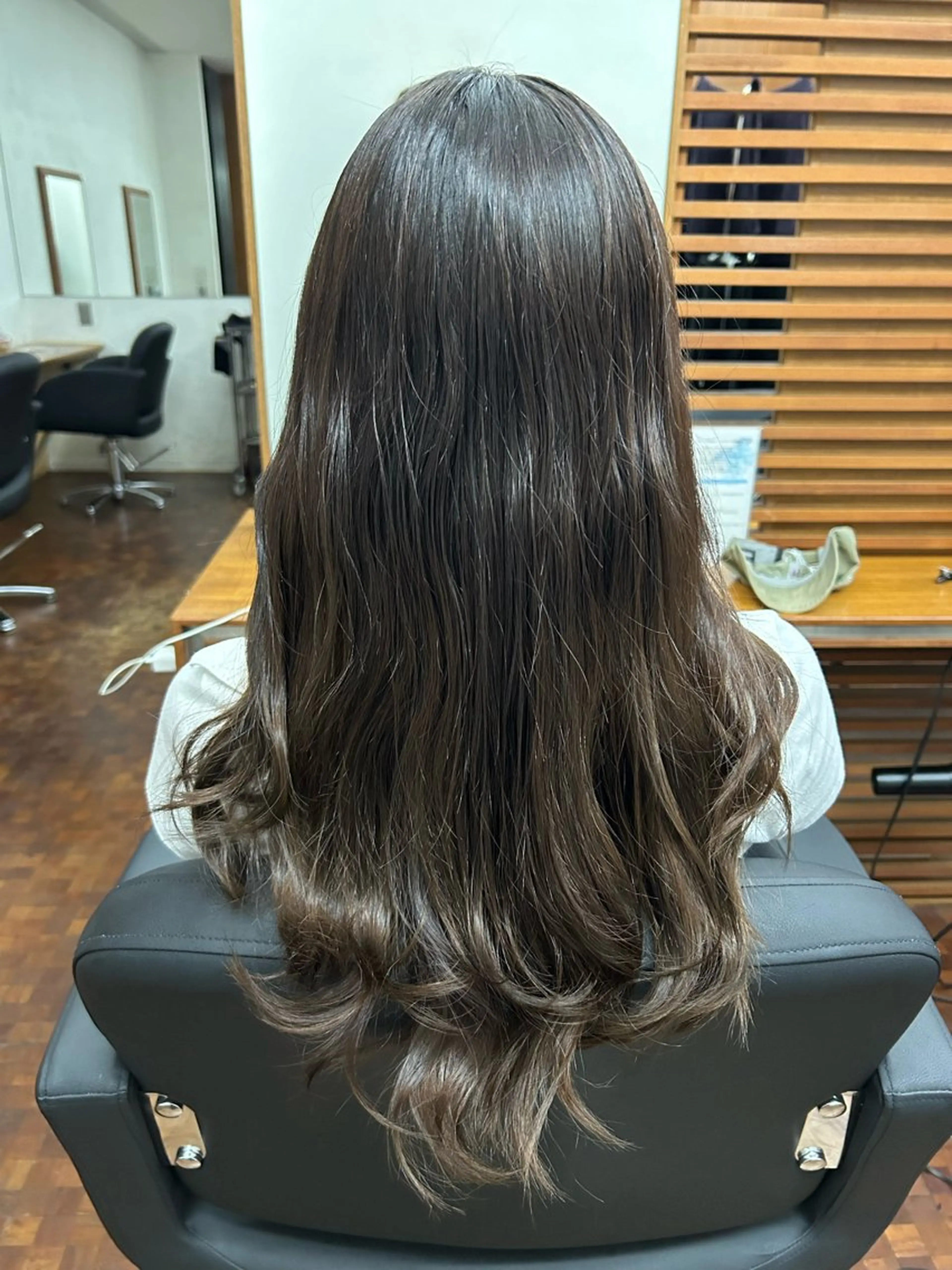 ロング カラー ヘアカラー トリートメント 💎透明感カラー💎 bAteAu あまねのヘアスタイル