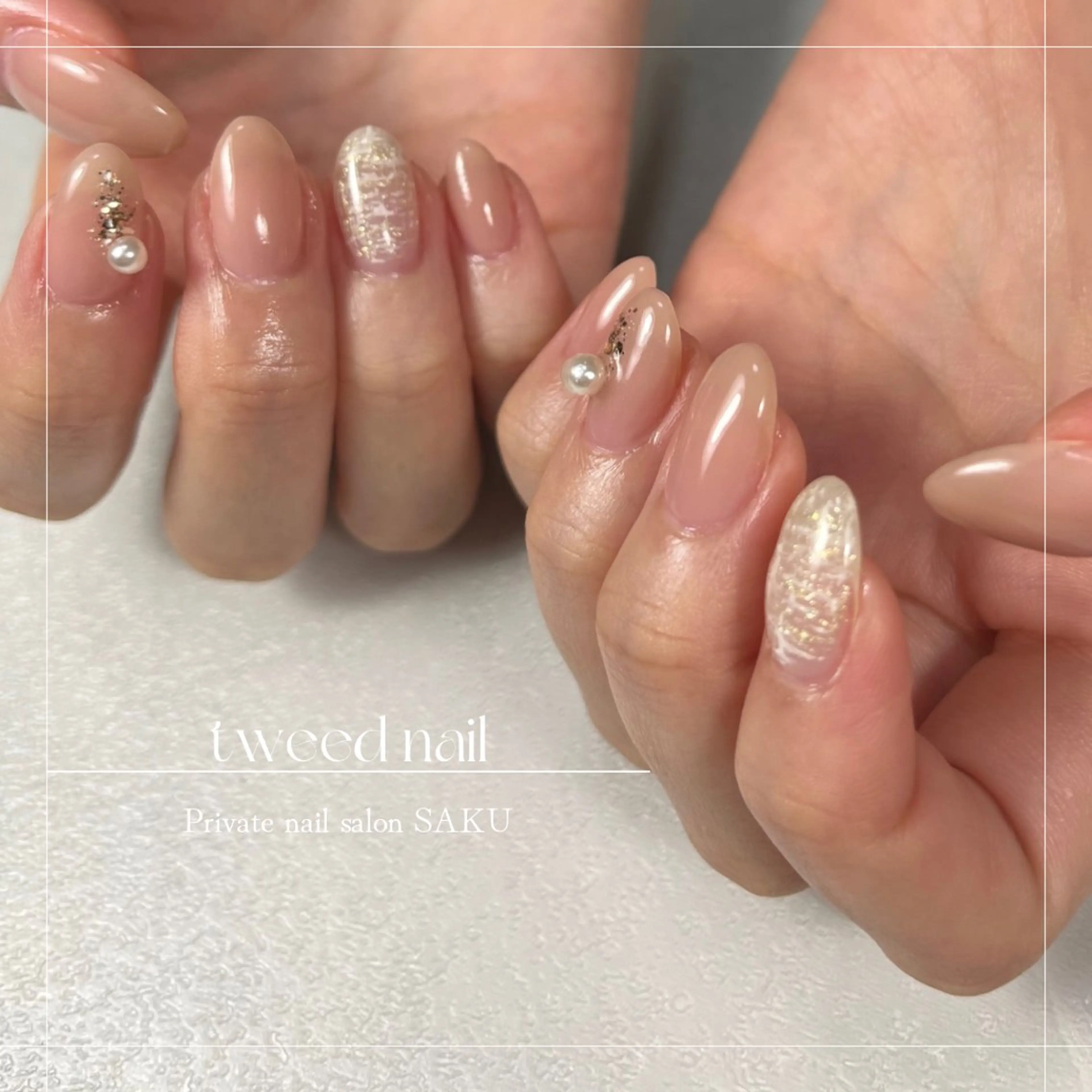 ネイル SAKU  nail[サクネイル]所属・SAKU nail 作島茜のネイルデザイン