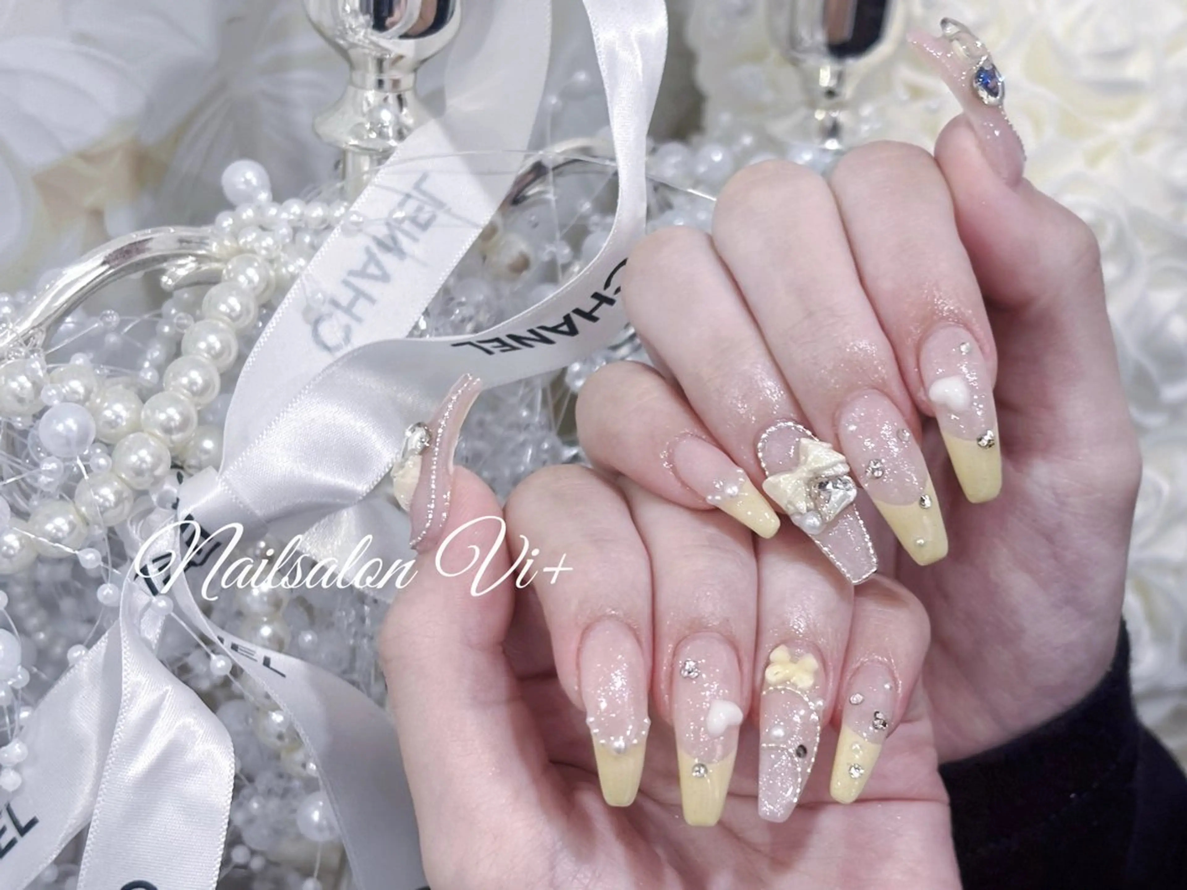 ネイル ハンドネイル Nailsalon Vi+ももか🩷のネイルデザイン