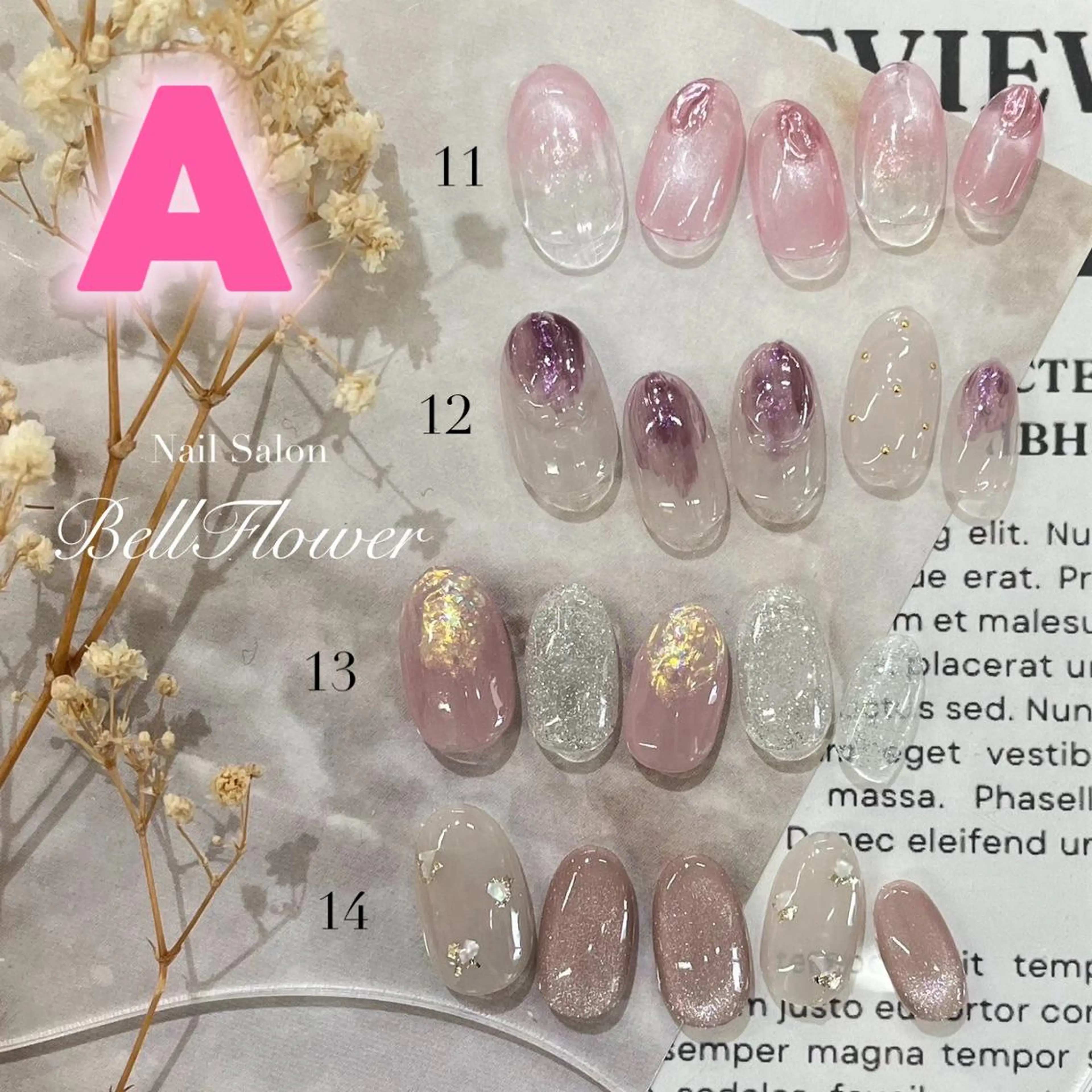 ネイル ハンドネイル BellFlower Kyokoのネイルデザイン