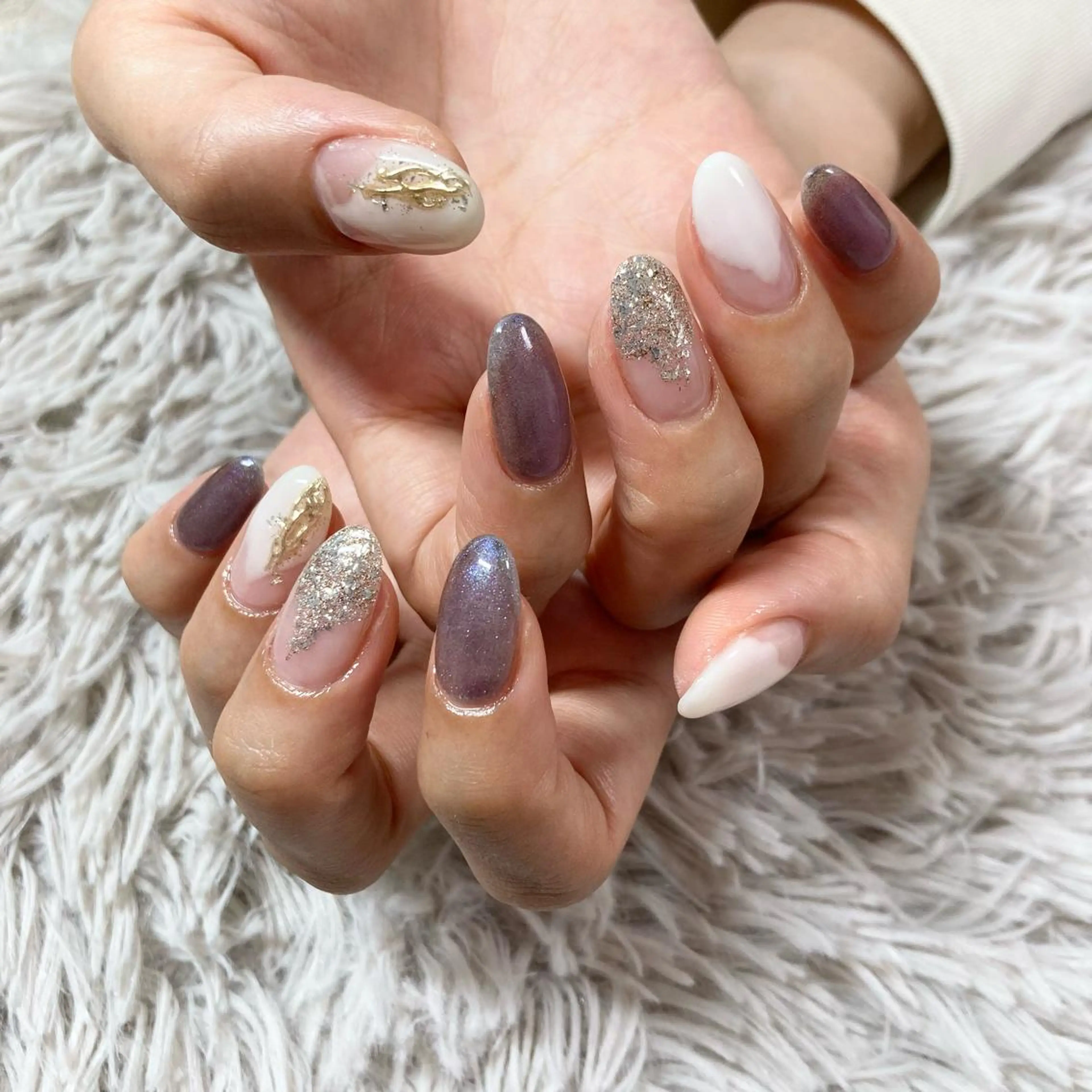 ネイル マグネットネイル nails by sayaのネイルデザイン