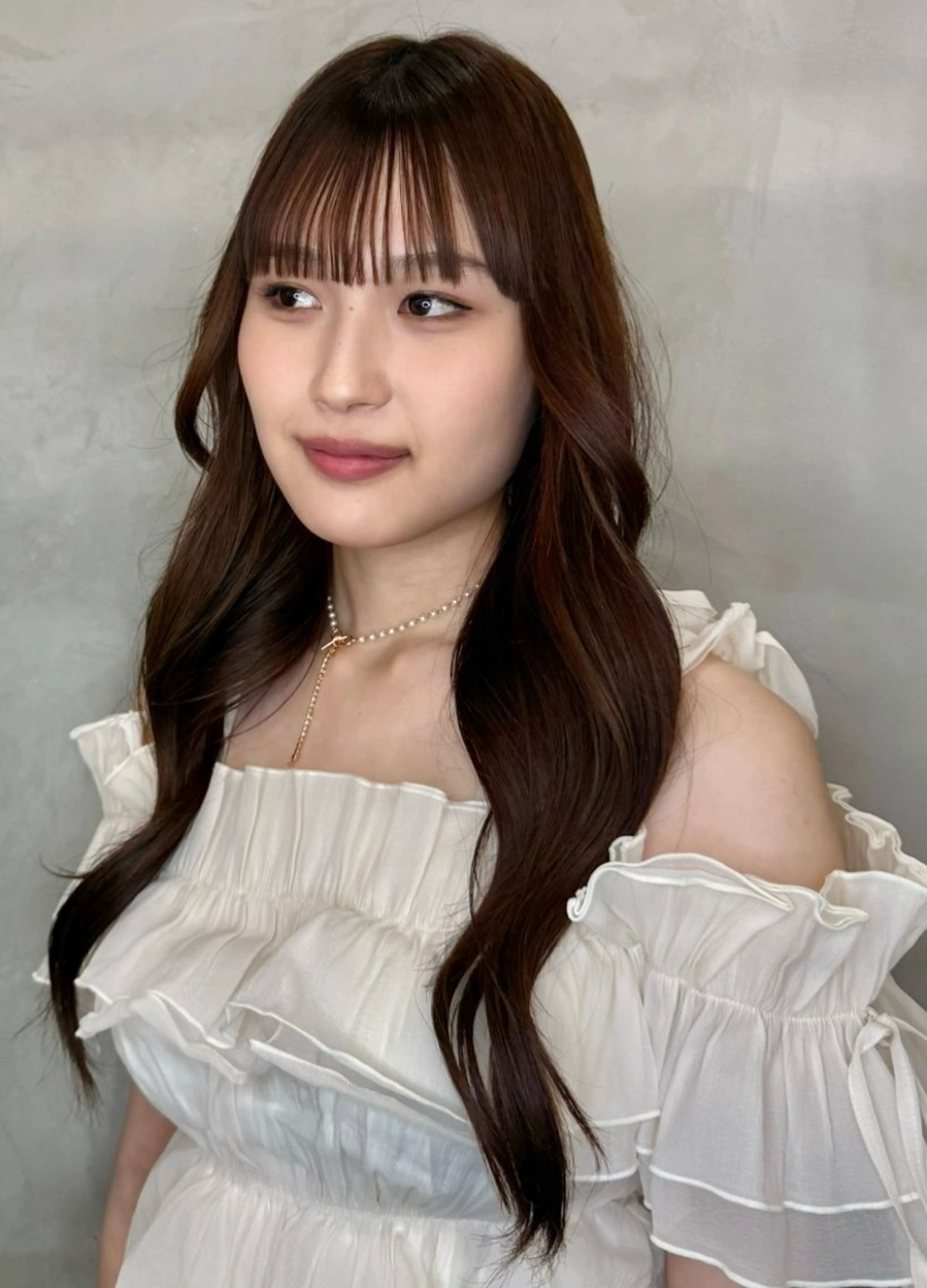 ロング mina/さいたま市 縮毛矯正/韓国ヘアのヘアスタイル