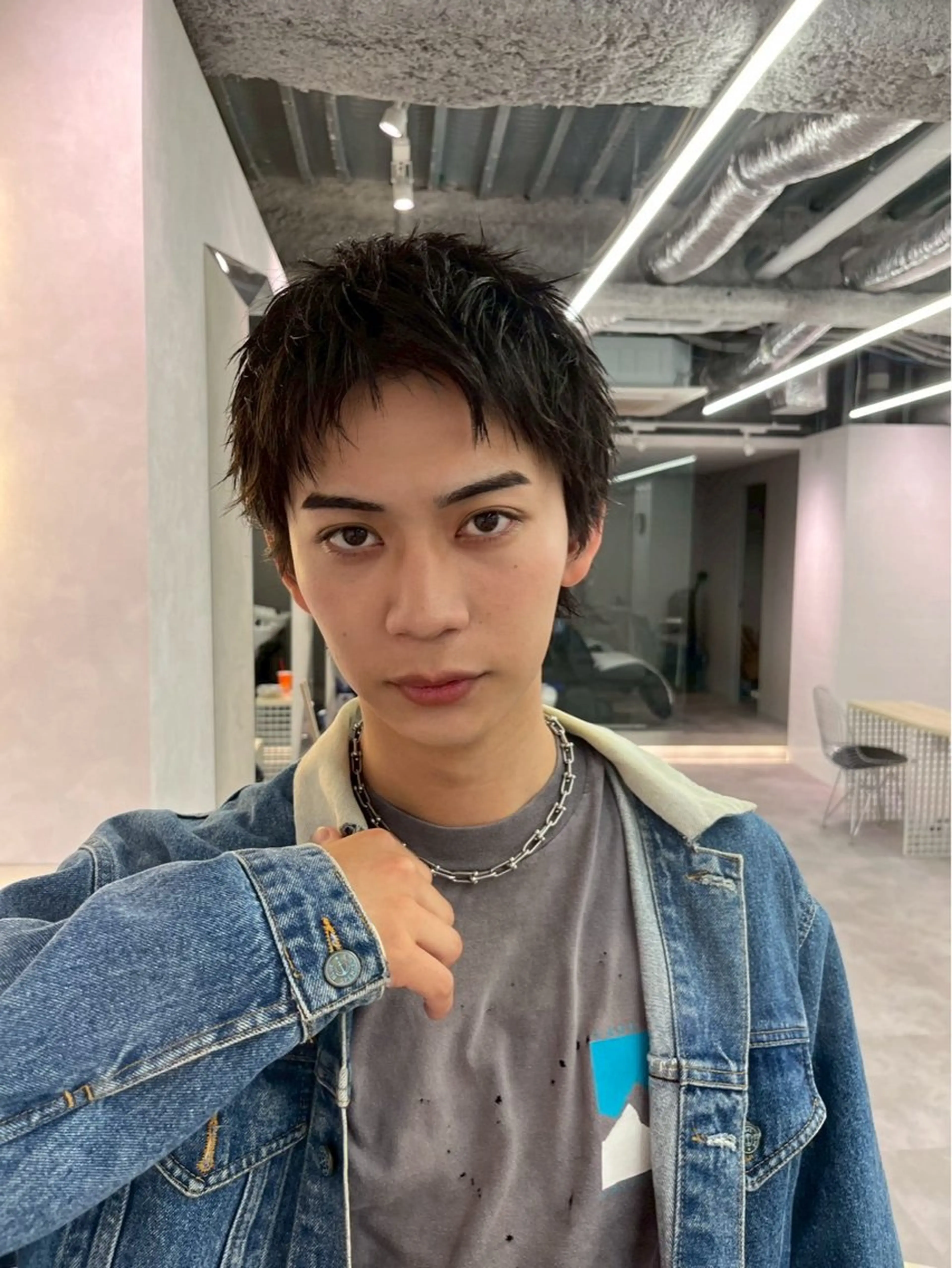 メンズ カット 横浜メンズ特化 田中リョウのヘアスタイル