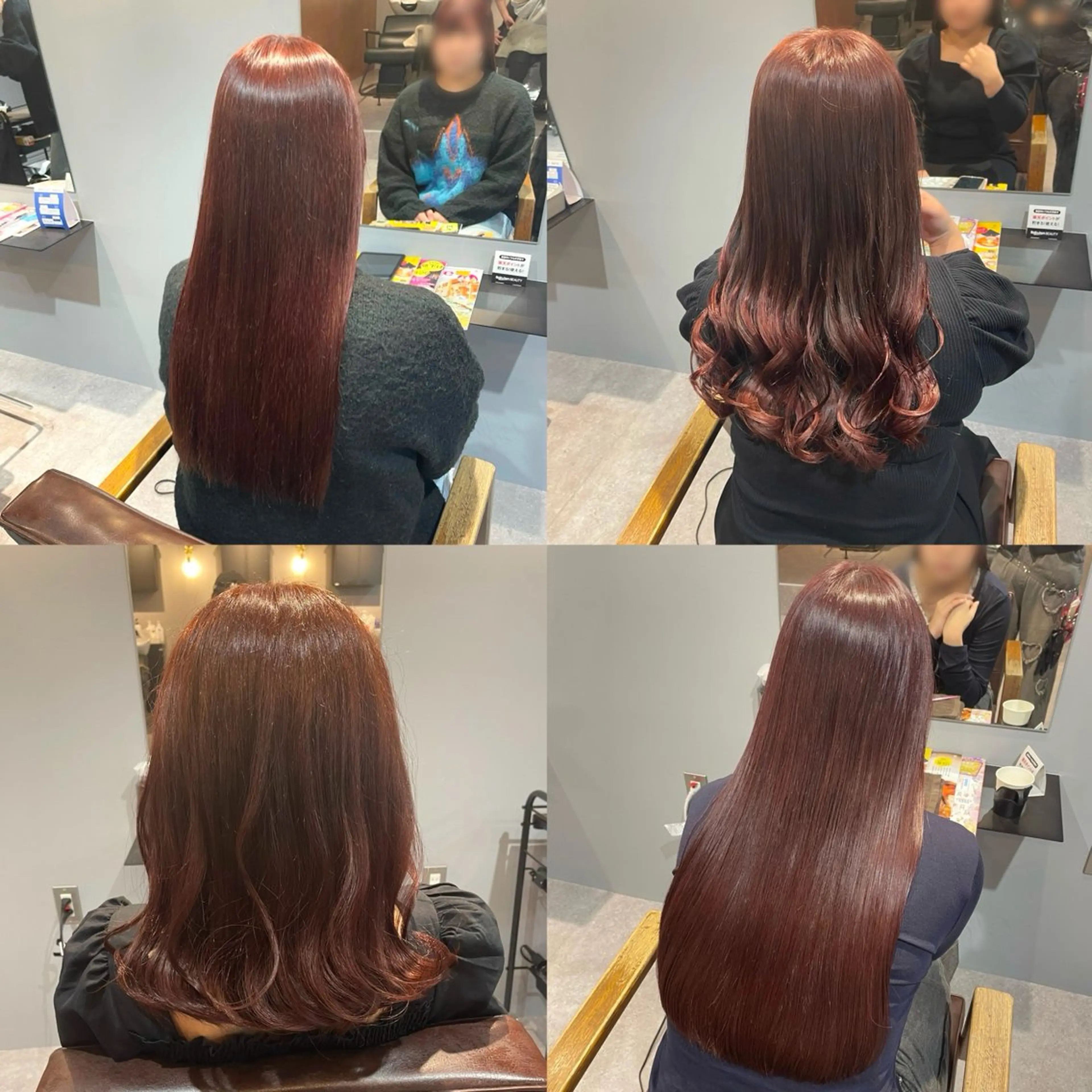 ロング カラー カット ヘアカラー Mimi🎀 ブリーチなしＷカラーのヘアスタイル