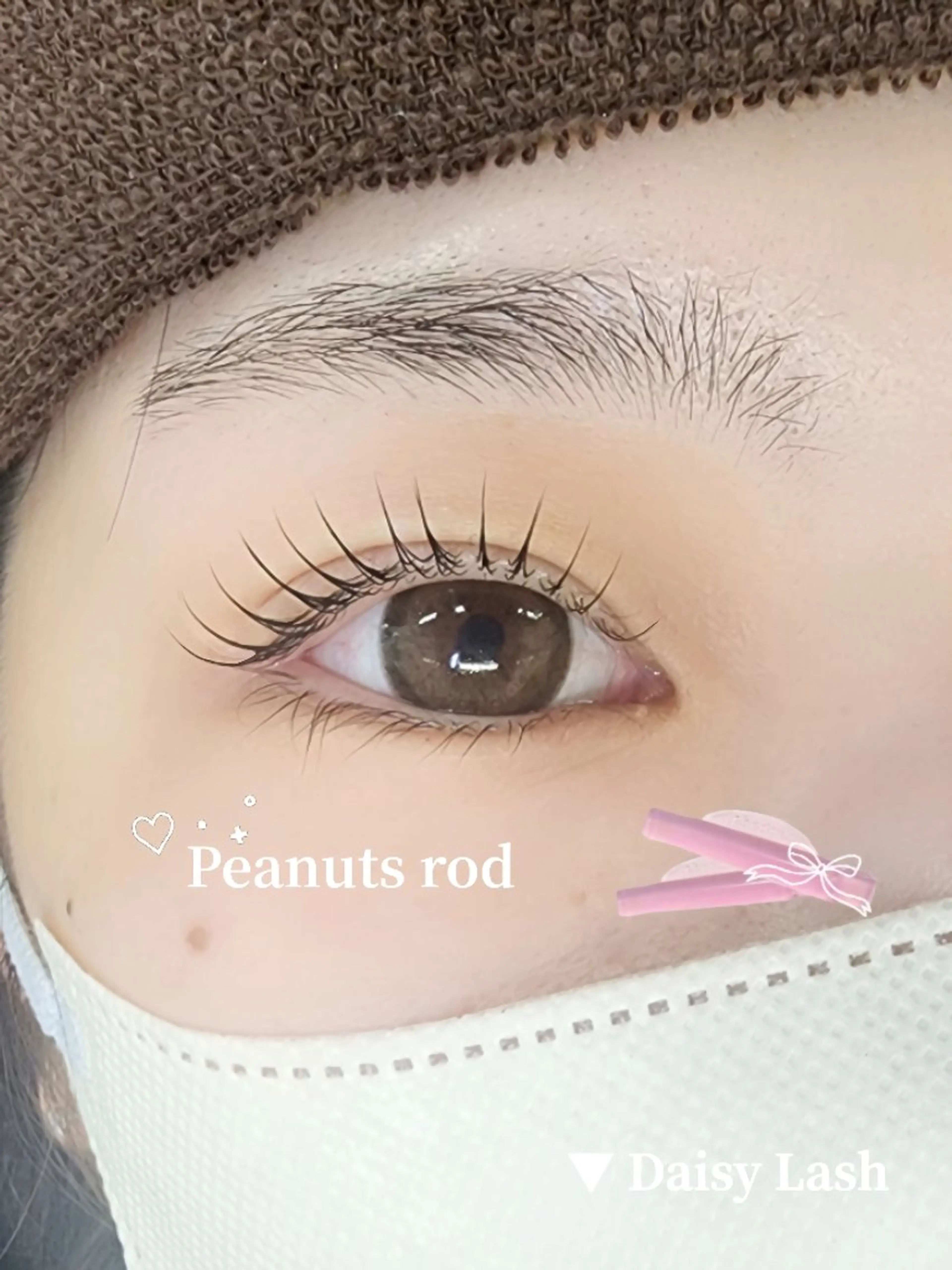 マツエク・マツパ Cカール マツパ Daisy Lash ながいのマツエク・マツパデザイン