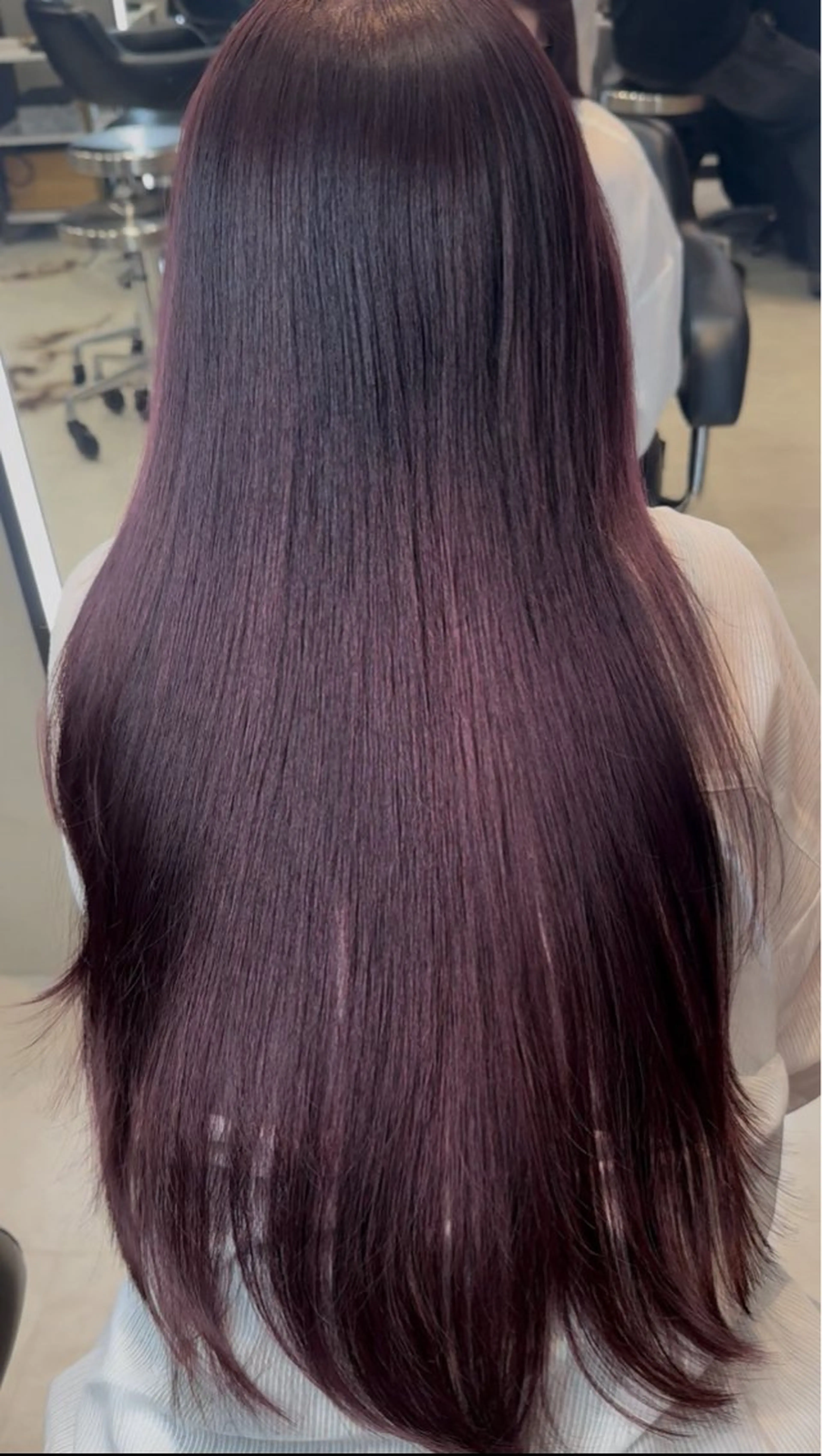 ロング カット ヘアカラー 中韓🇨🇳🇰🇷 🤍TAKAHIROのヘアスタイル