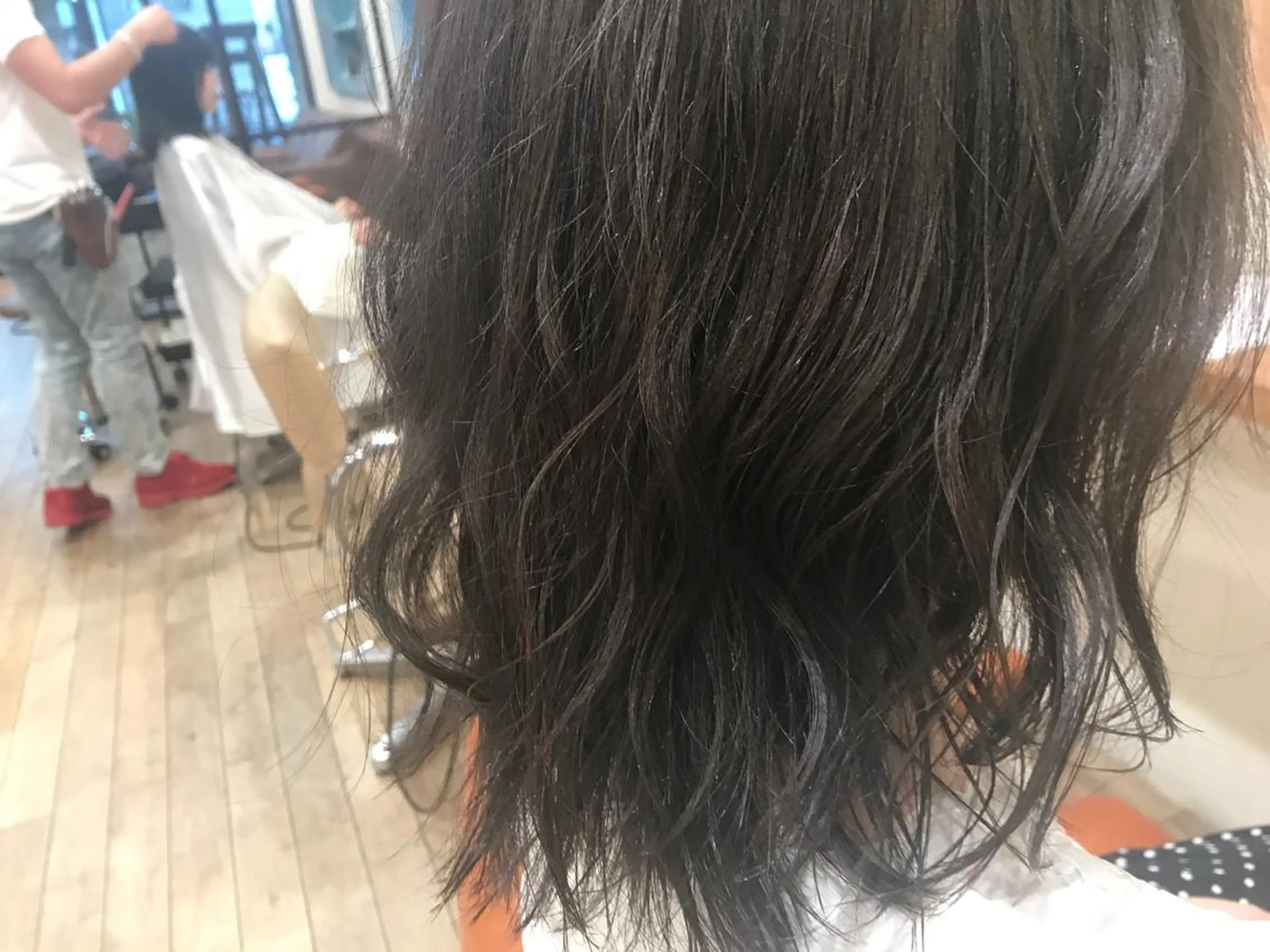 セミロング カラー ハイライトカラー ハイライト 上品な透明感カラー/ 表参道/MIKUのヘアスタイル