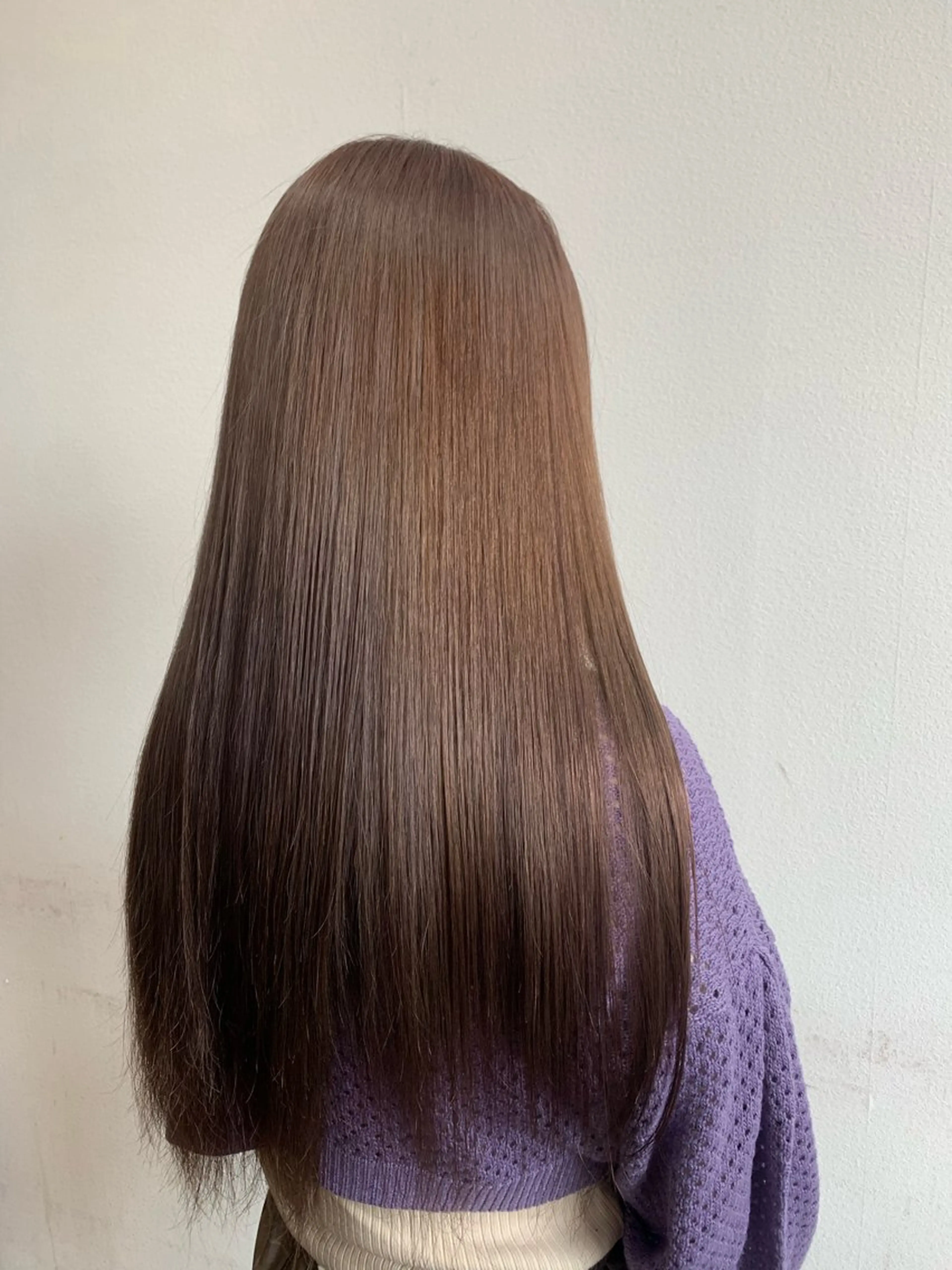 ブリーチなしダブルカラー(ヘッドスパorピュアトリートメント付き🍒)の写真