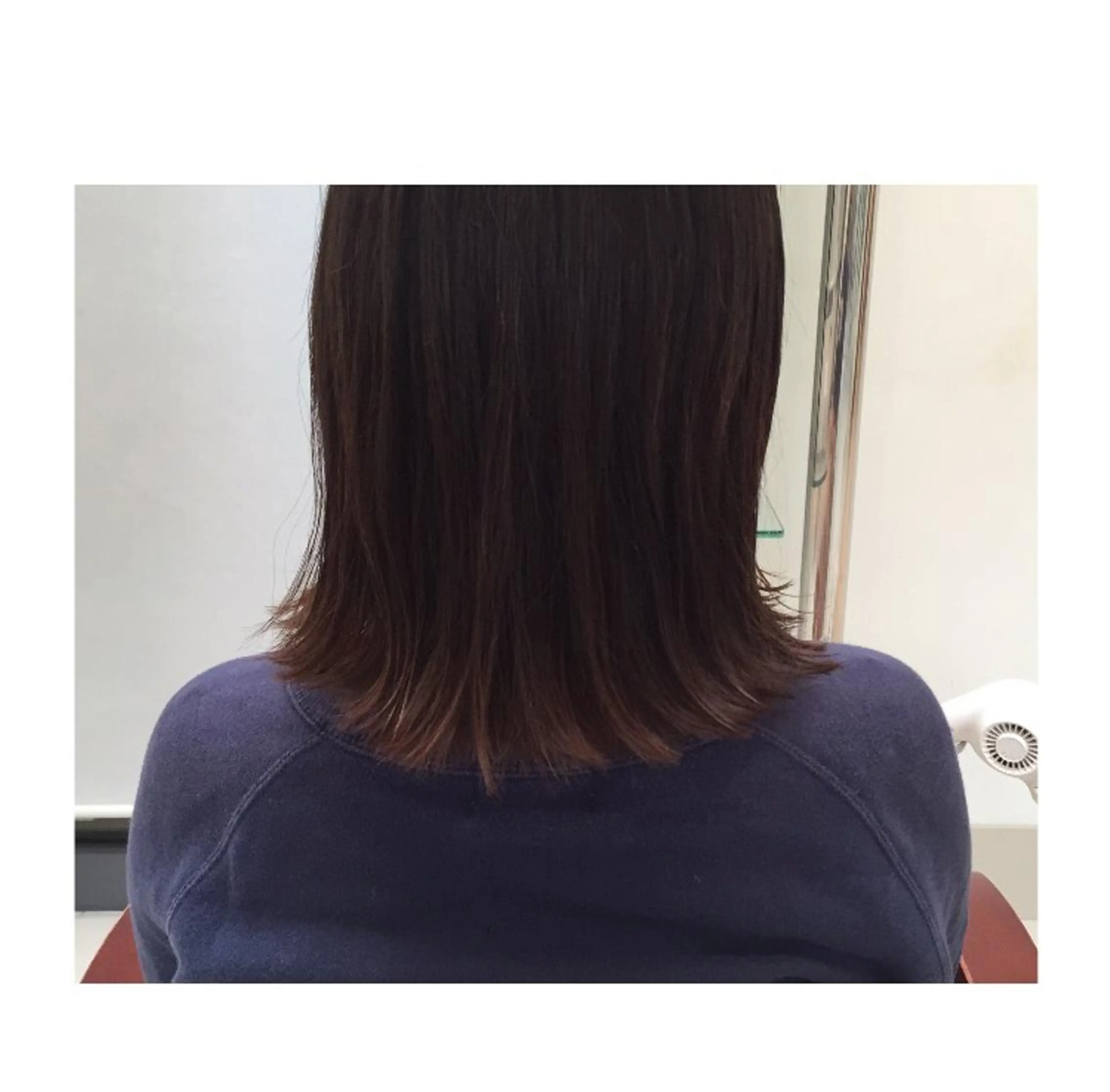 ミディアム カラー 前髪顔周り✂️店長 ❤️アマミヤ❤️のヘアスタイル