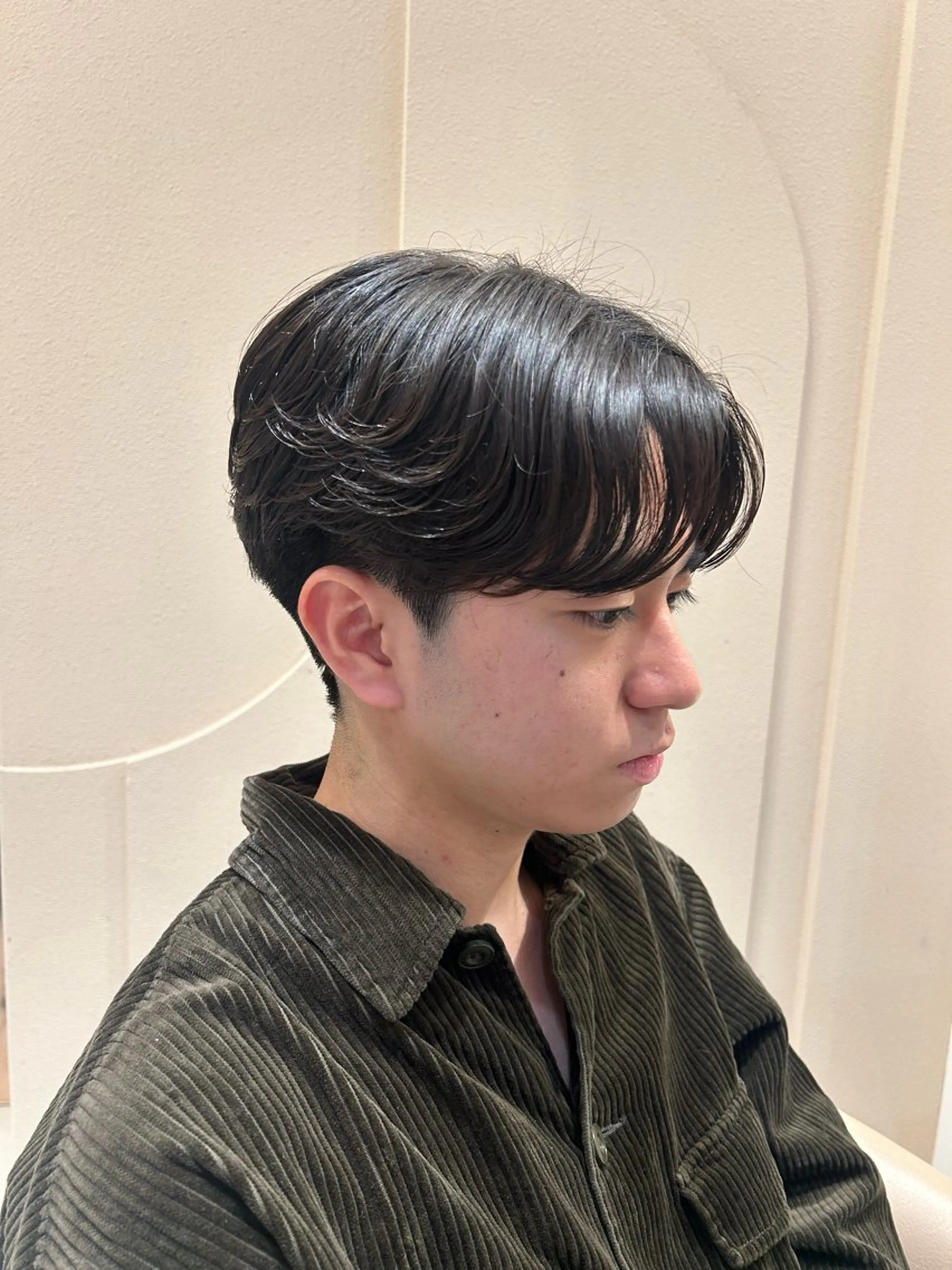 パーマ メンズ カット パーマ MIKA/ボブ/ レイヤー/メンズのヘアスタイル