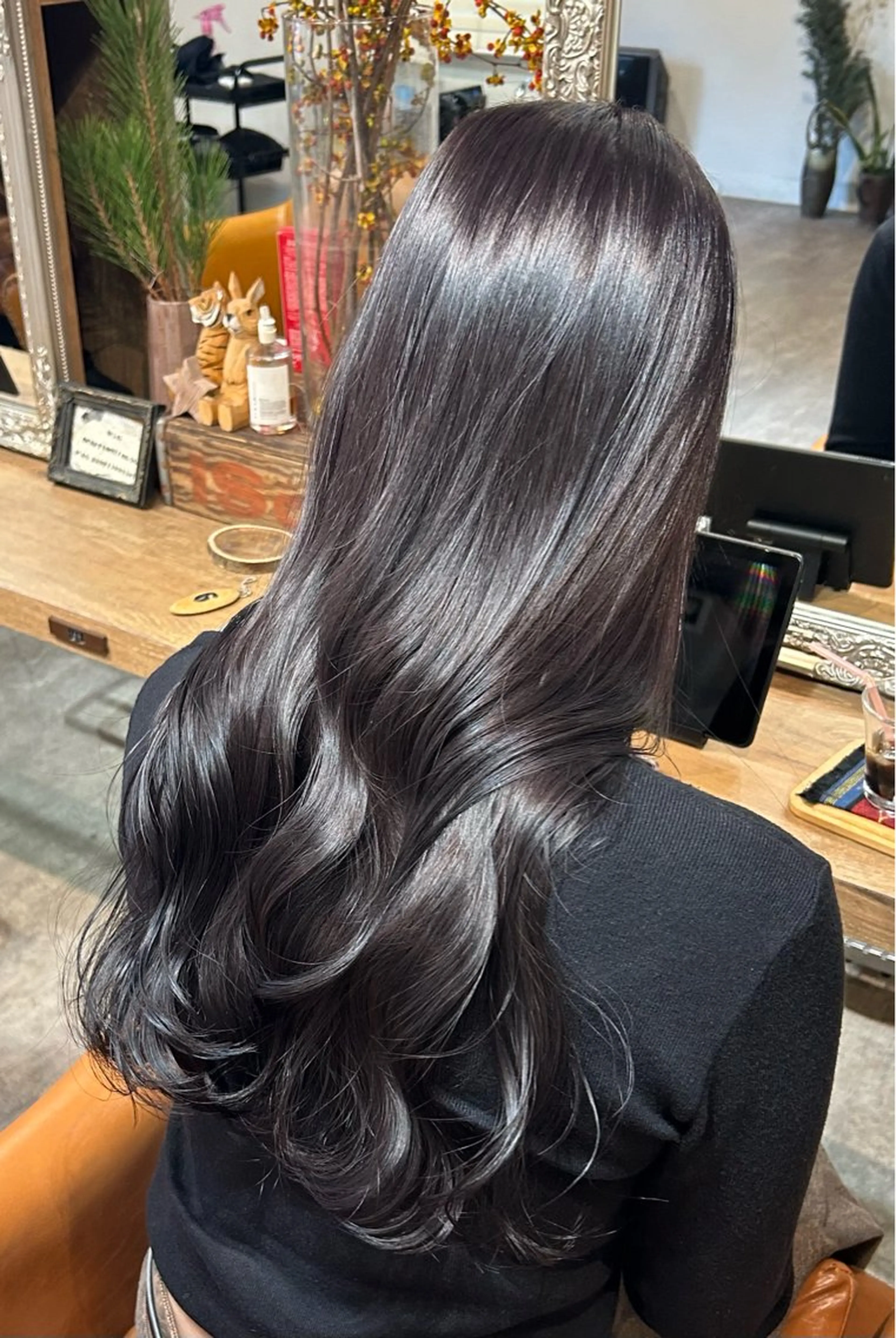 ロング カラー ラベンダーカラー hair design HARE所属・HARE nene🐿🍡のヘアスタイル