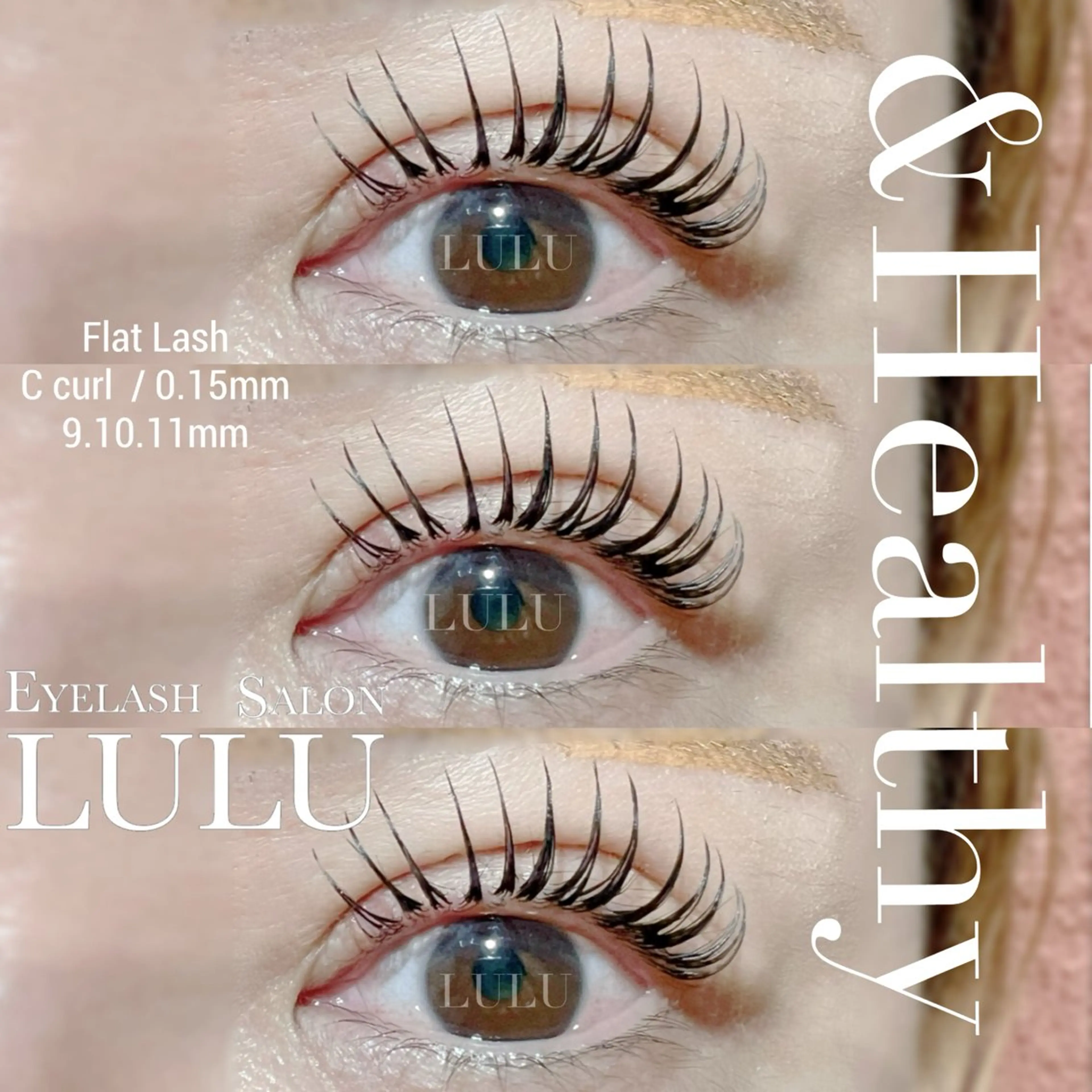 マツエク・マツパ LULU 名駅のマツエク・マツパデザイン