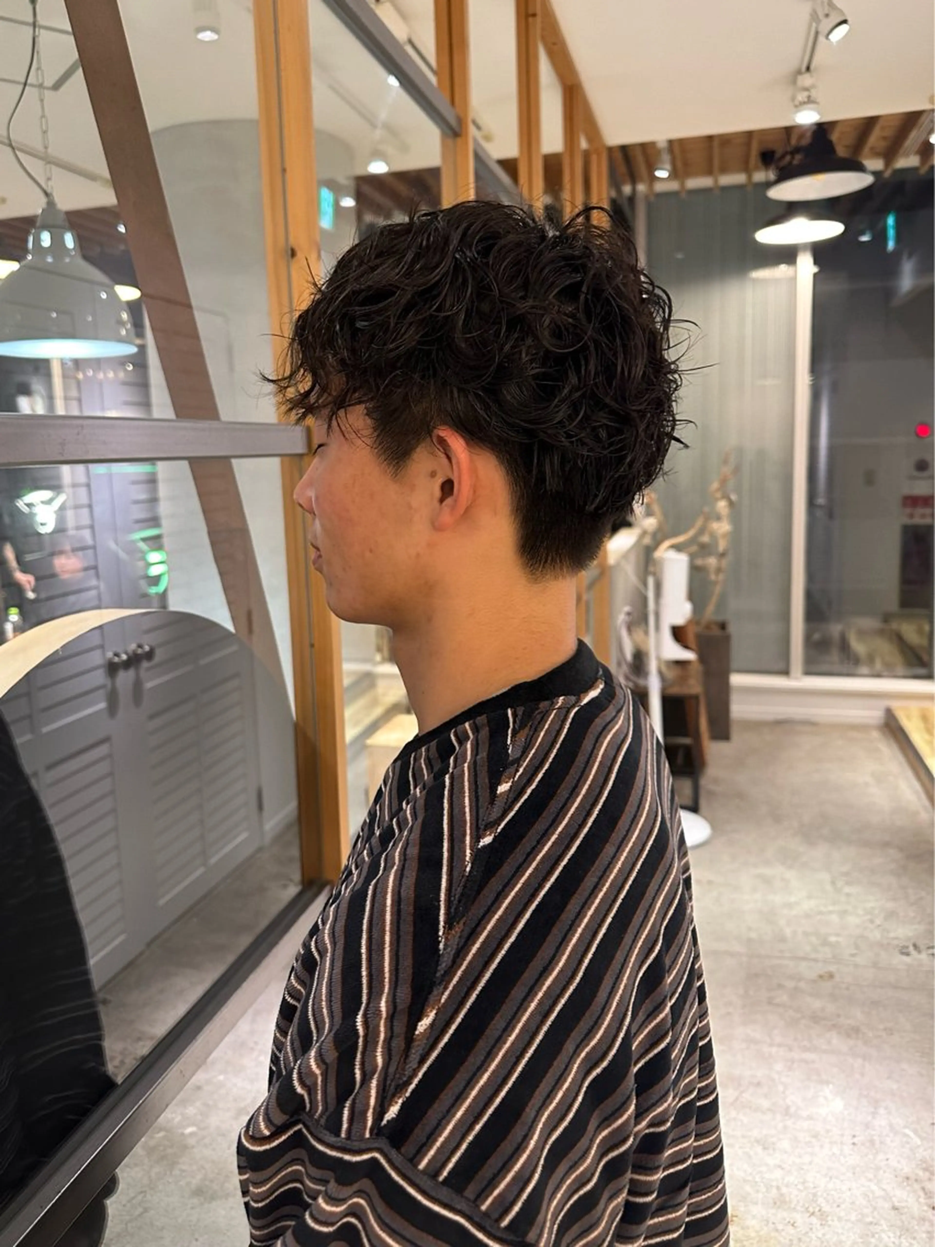 パーマ メンズ ㅤㅤㅤㅤㅤㅤㅤㅤㅤㅤ 彩衣のヘアスタイル