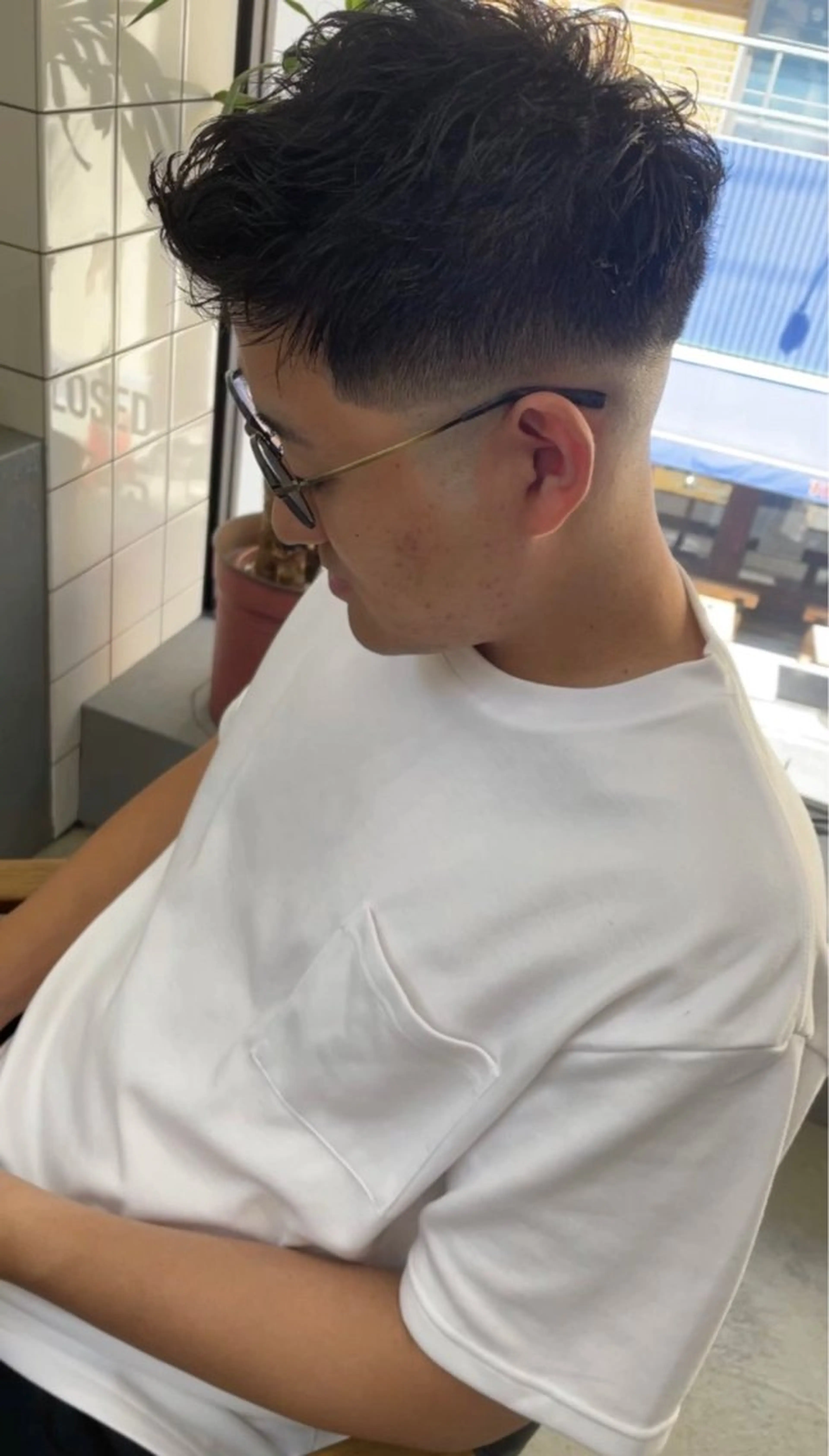 ショート メンズ メンズ専門サロン wokeのヘアスタイル