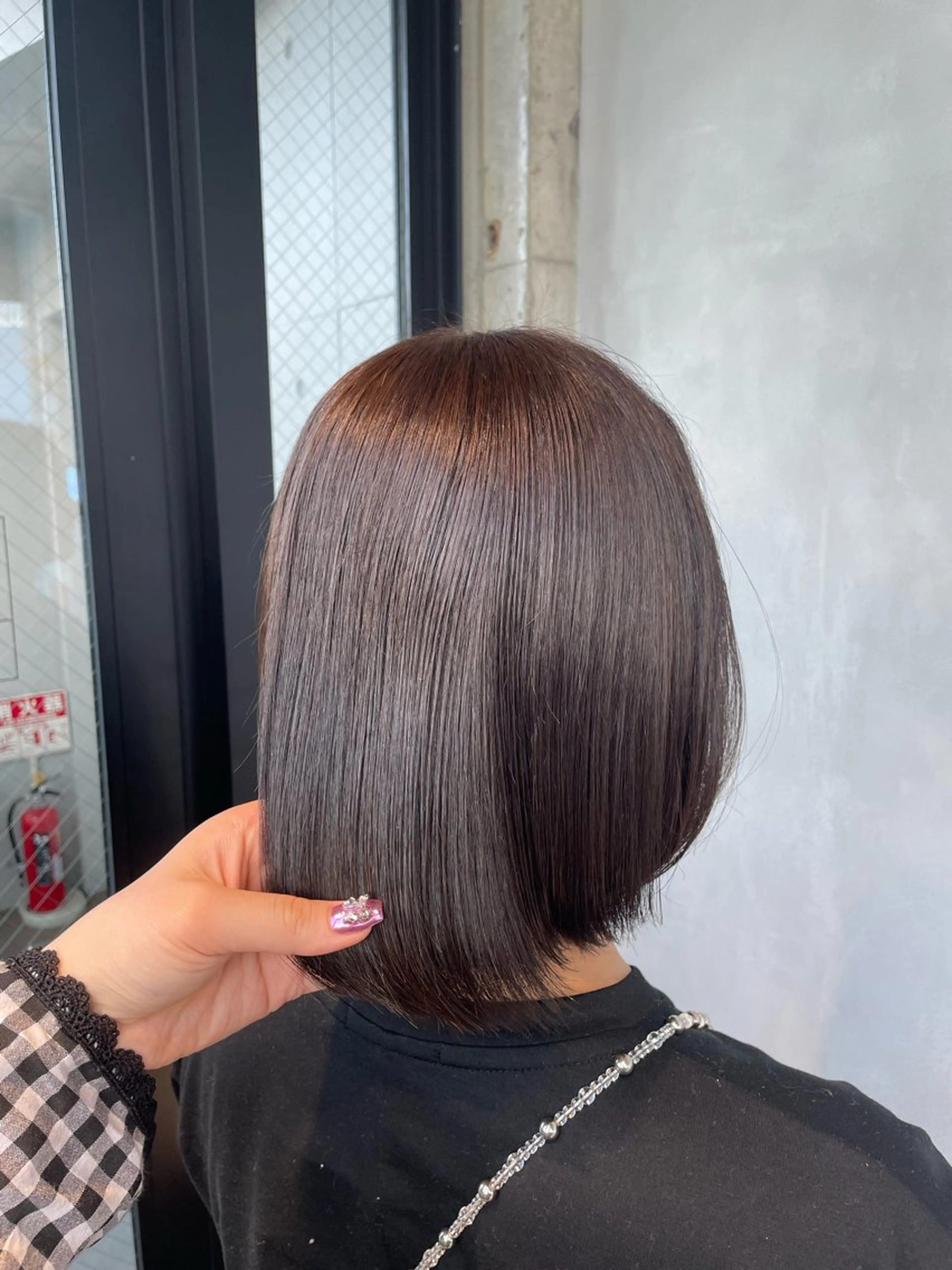 ミディアム カラー ブラウンカラー 暖色/ハイトーン/ カラー/HBLのヘアスタイル