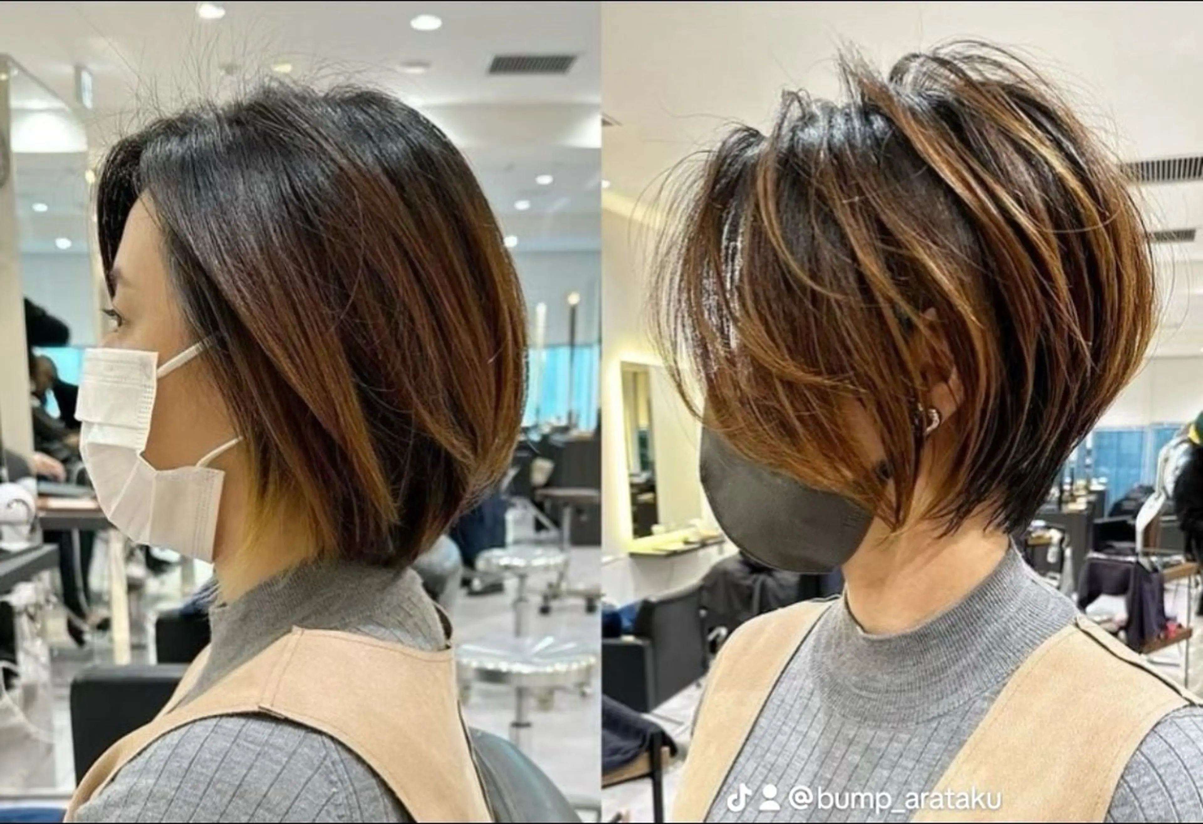 ショート 無料カットモデル /小顔ショート/荒砂のヘアスタイル