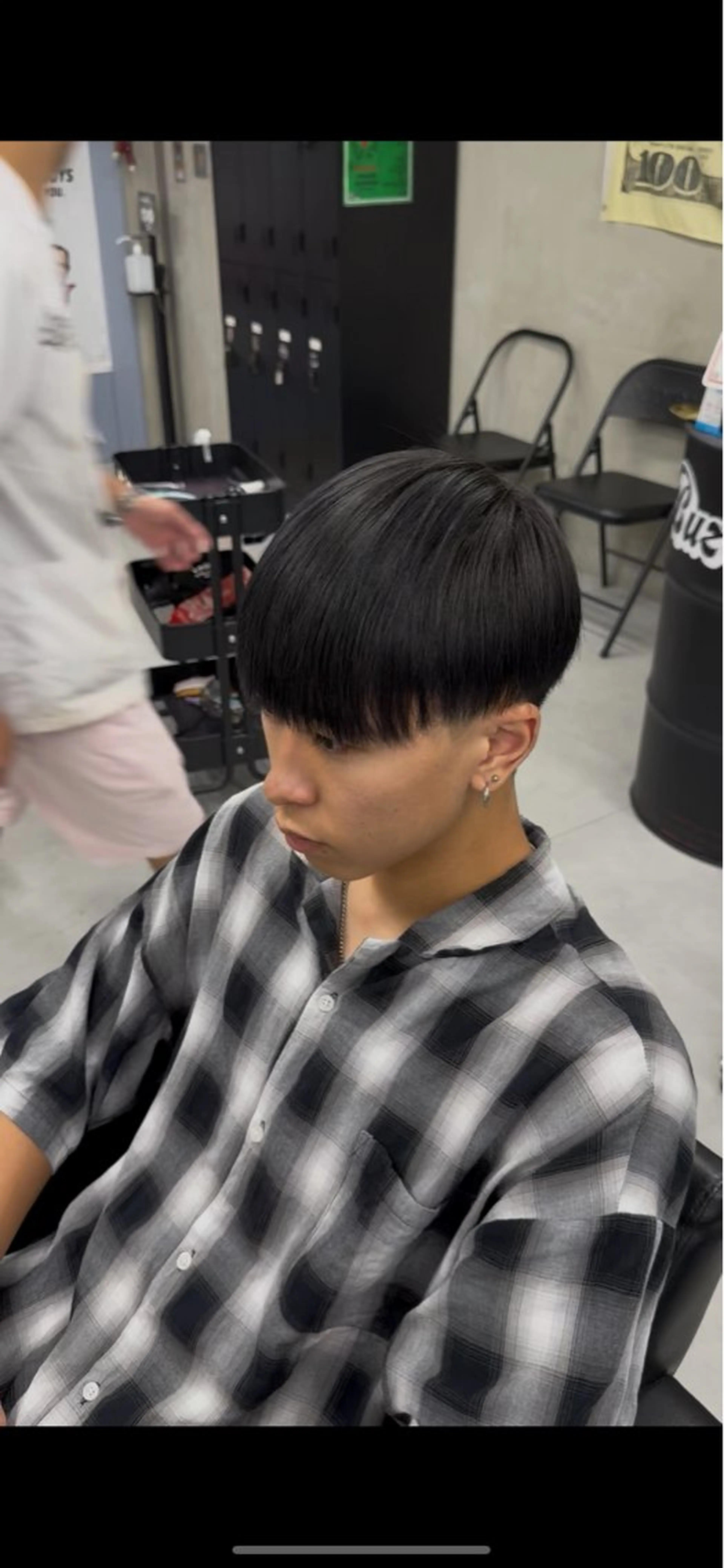 メンズカット+ヘッドスパの写真