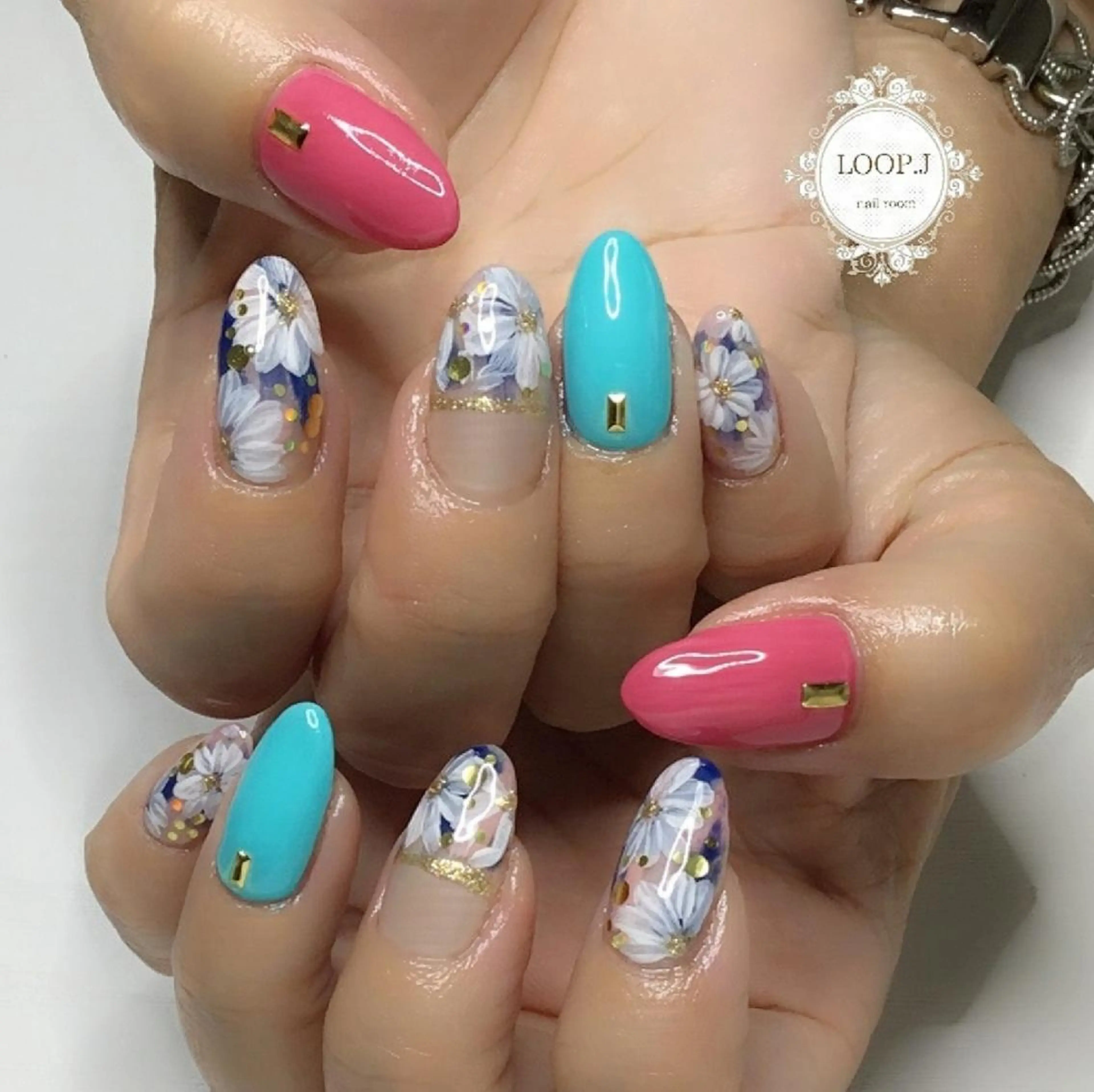 ネイル ハンドネイル おおくぼ めぐみのネイルデザイン