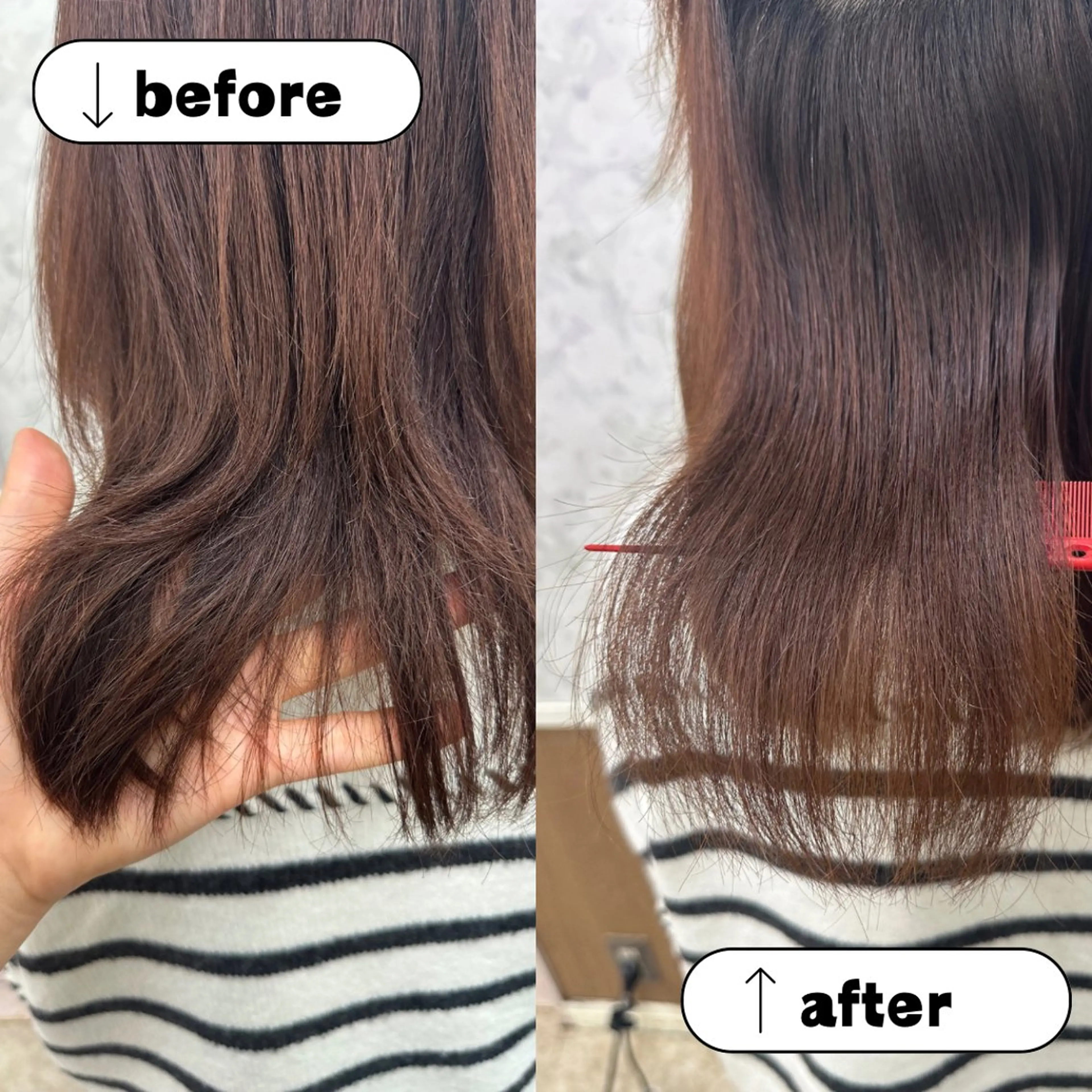 ロング トリートメント 髪質改善のプロ✨りな さんのヘアスタイル