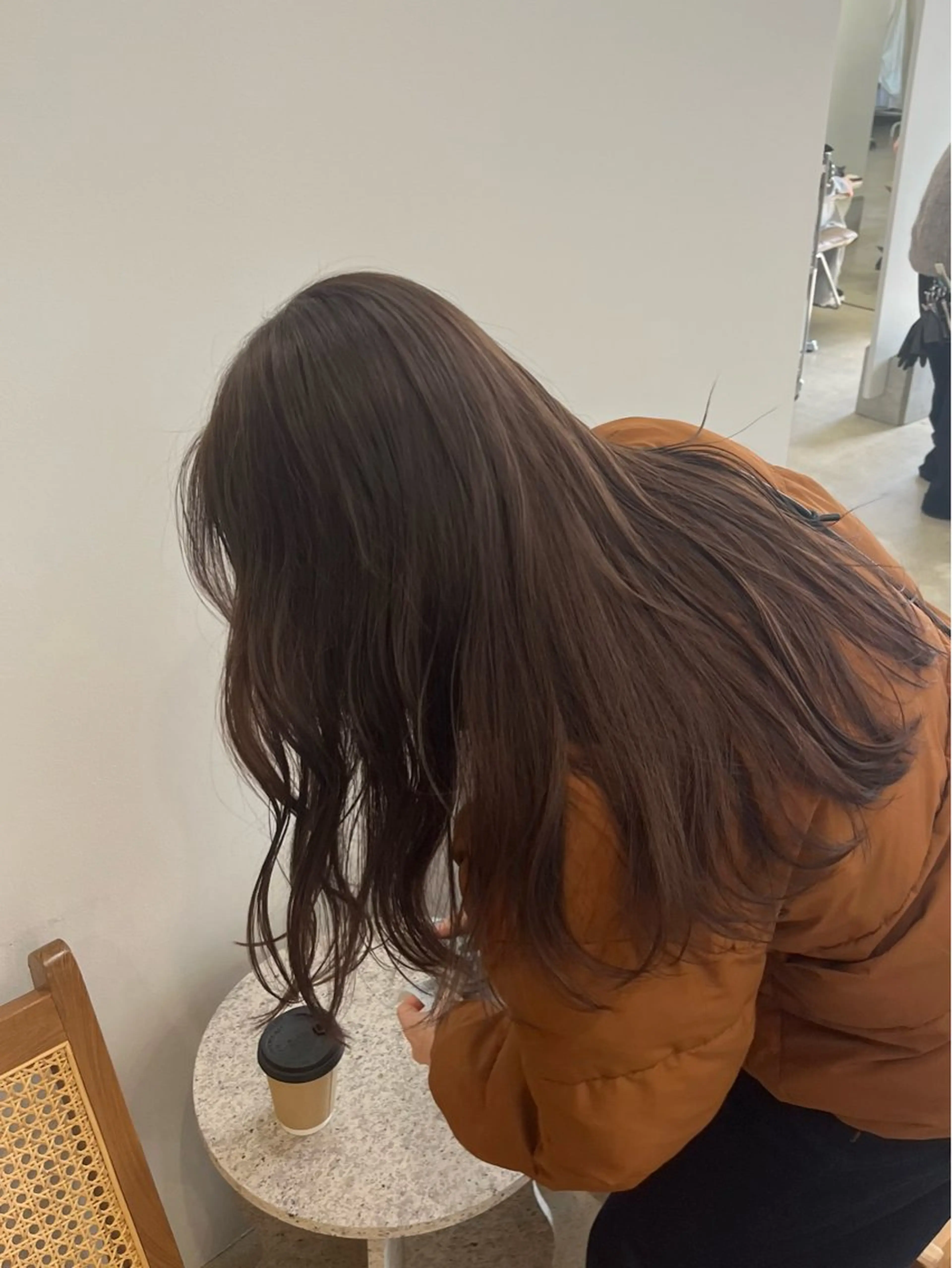 ロング ヘアカラー riko／ SYS by fitのヘアスタイル