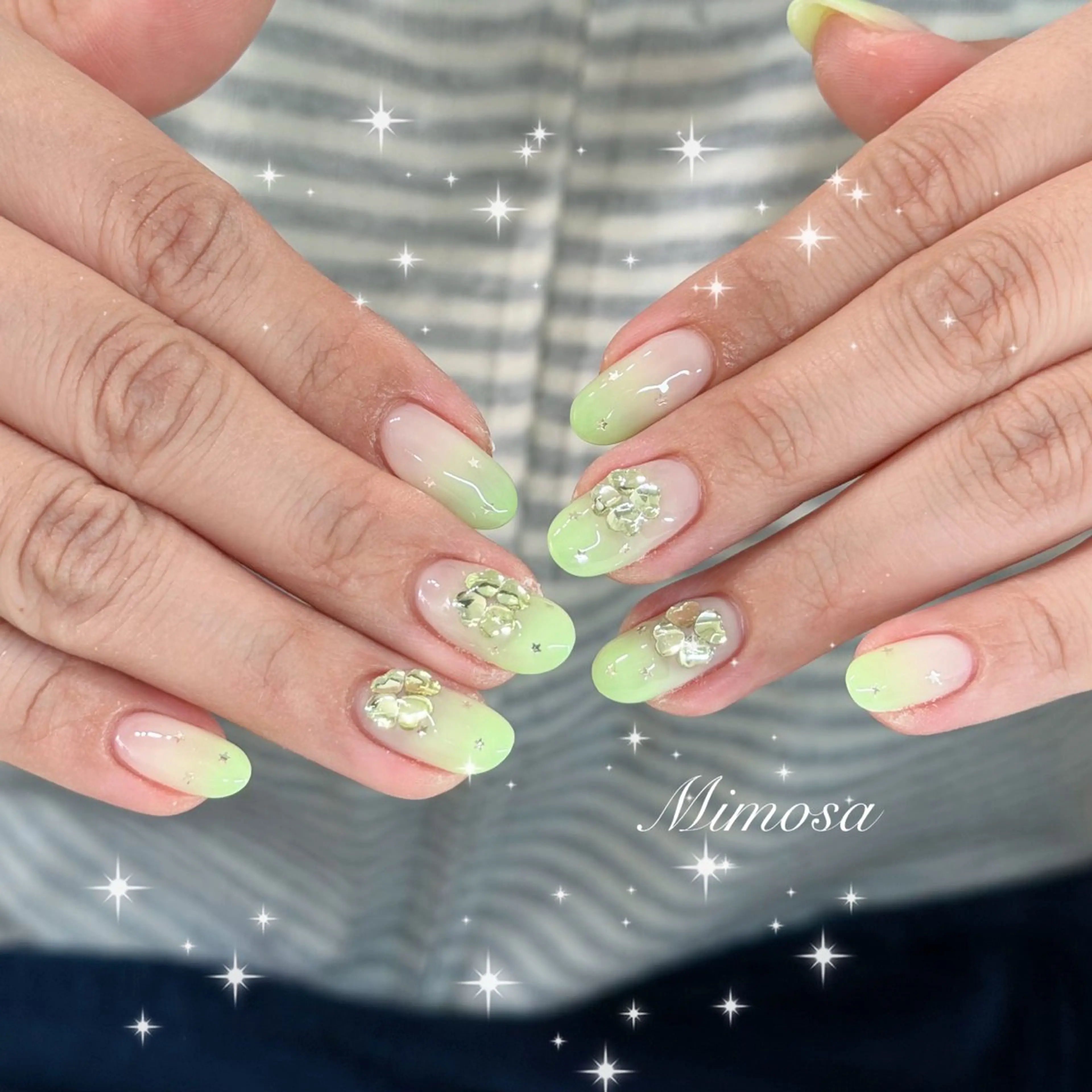 ネイル ハンドネイル 🫧Mimosa 吉祥寺のネイルデザイン