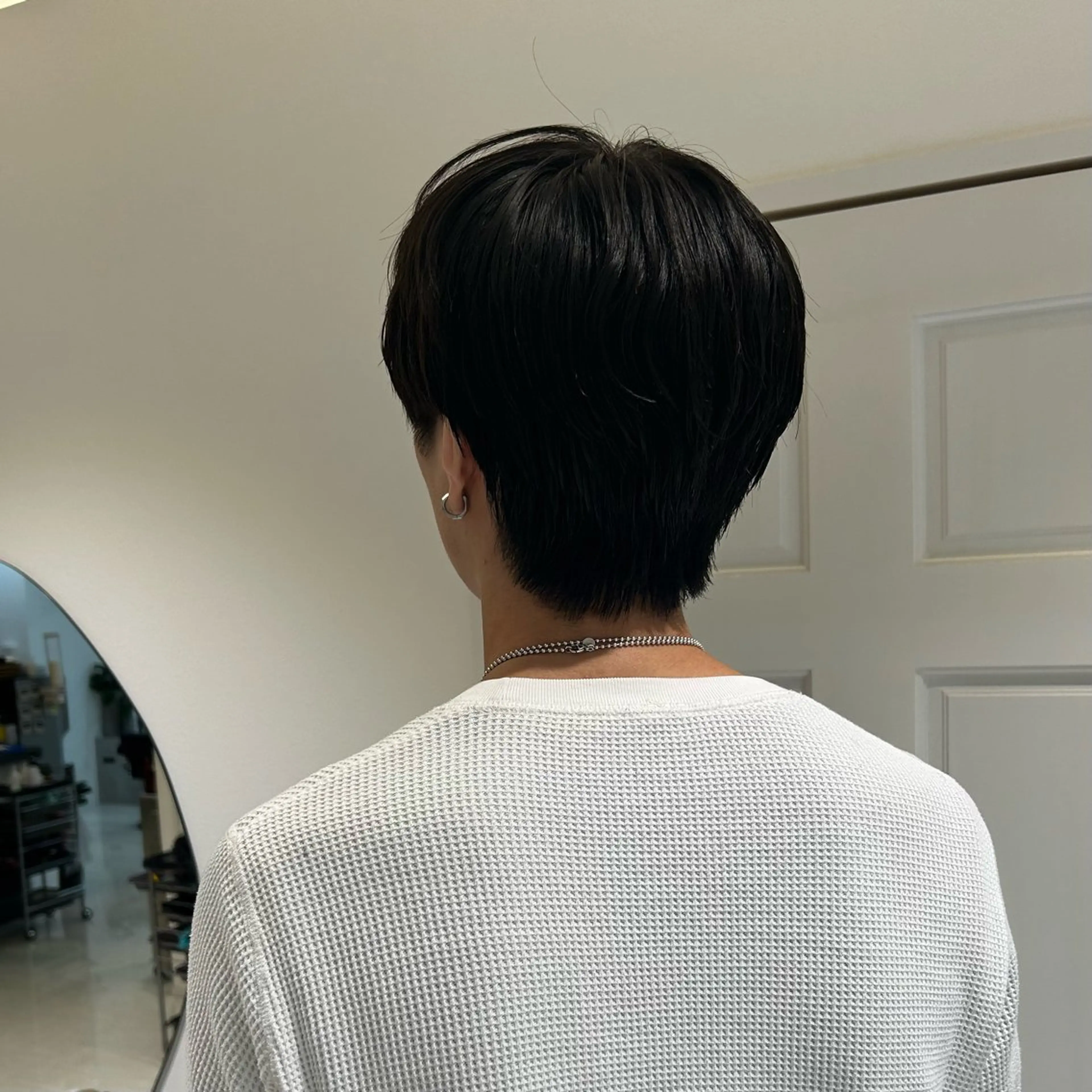 メンズ カット ちさと/メンズ ショート/縮毛矯正のヘアスタイル