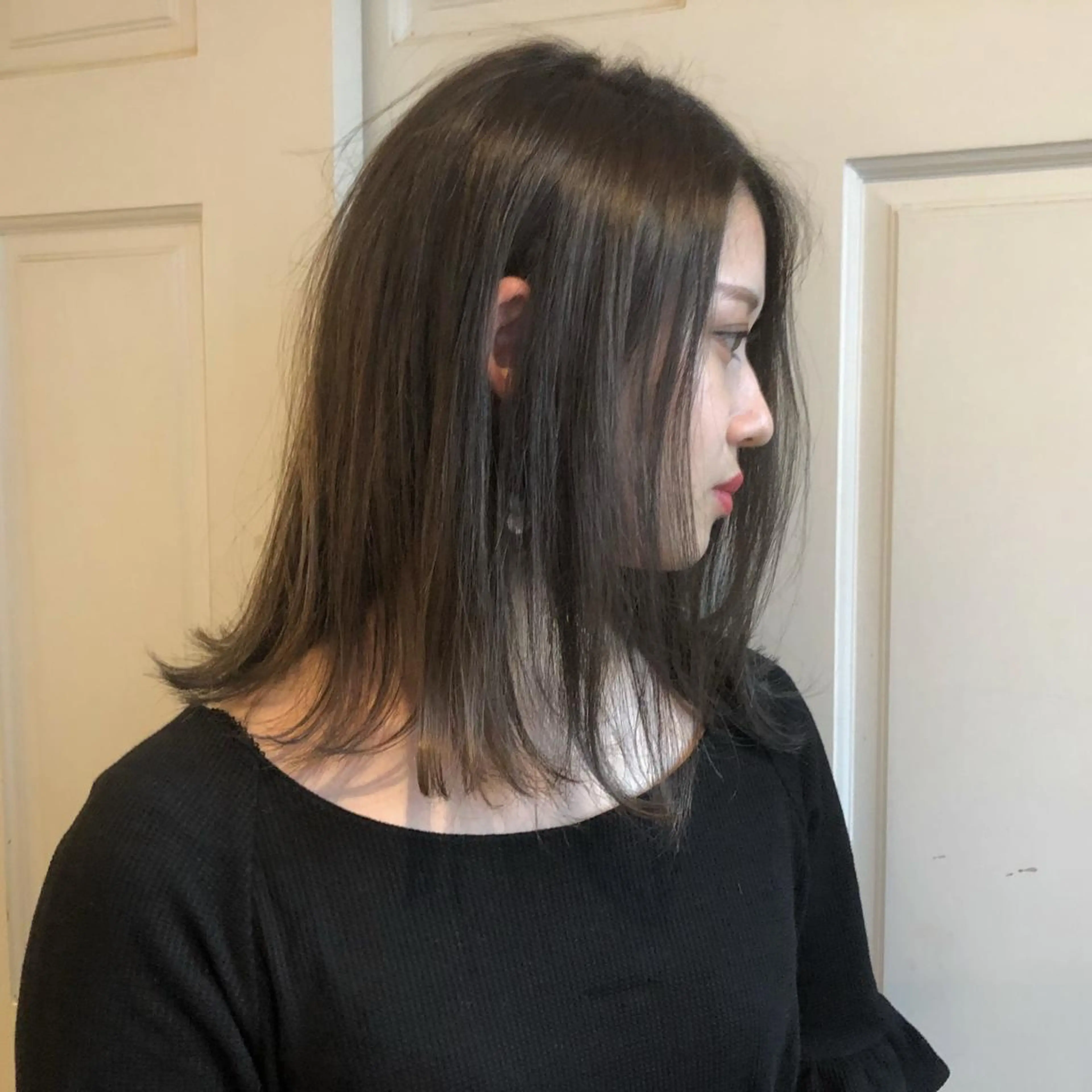 セミロング 🌸ハイトーン 新田　廉 🌸のヘアスタイル